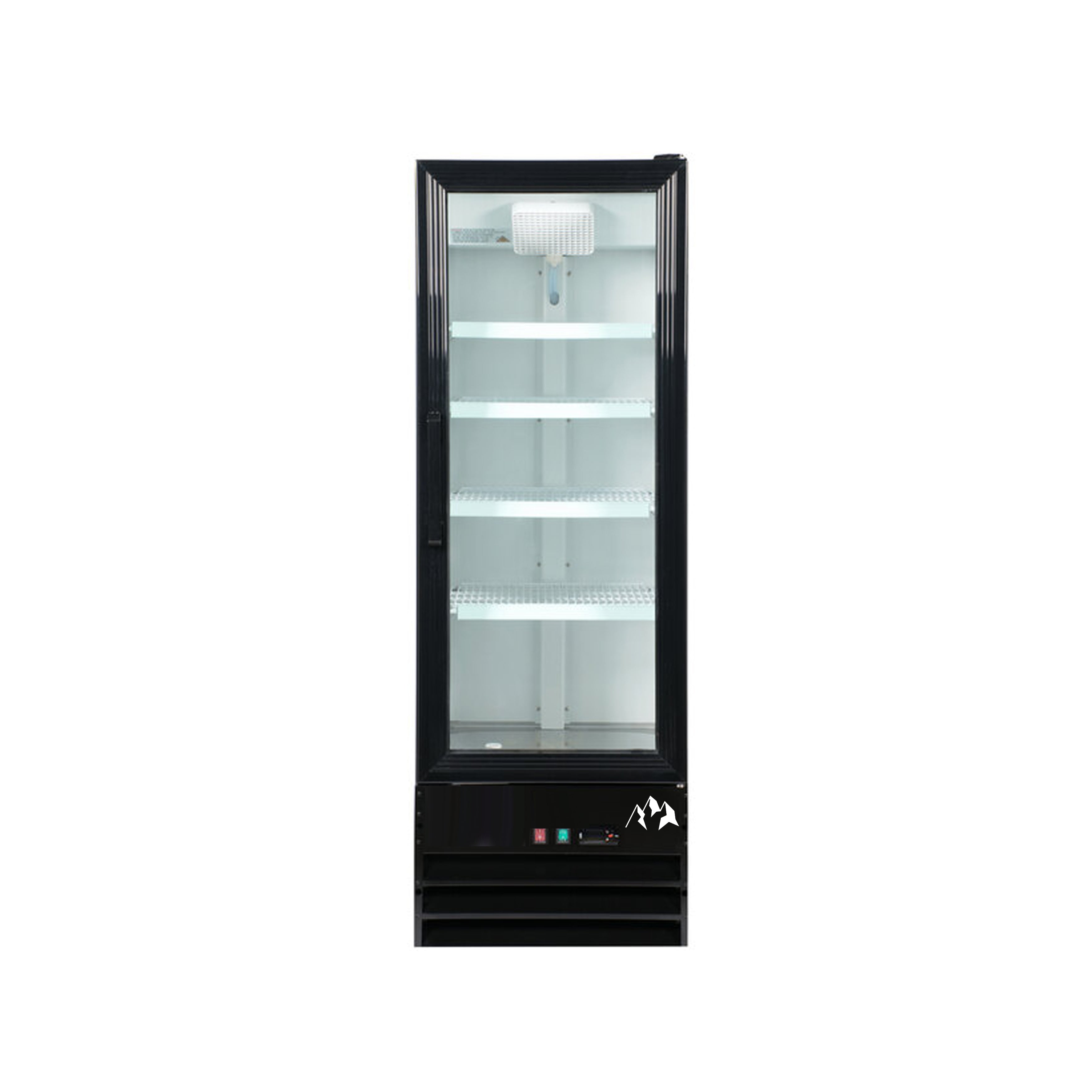 Chef AAA - G258BMF-HC, Commercial 21" 1 Glass Door Merchandiser Refrigerator 9.1cu.ft.