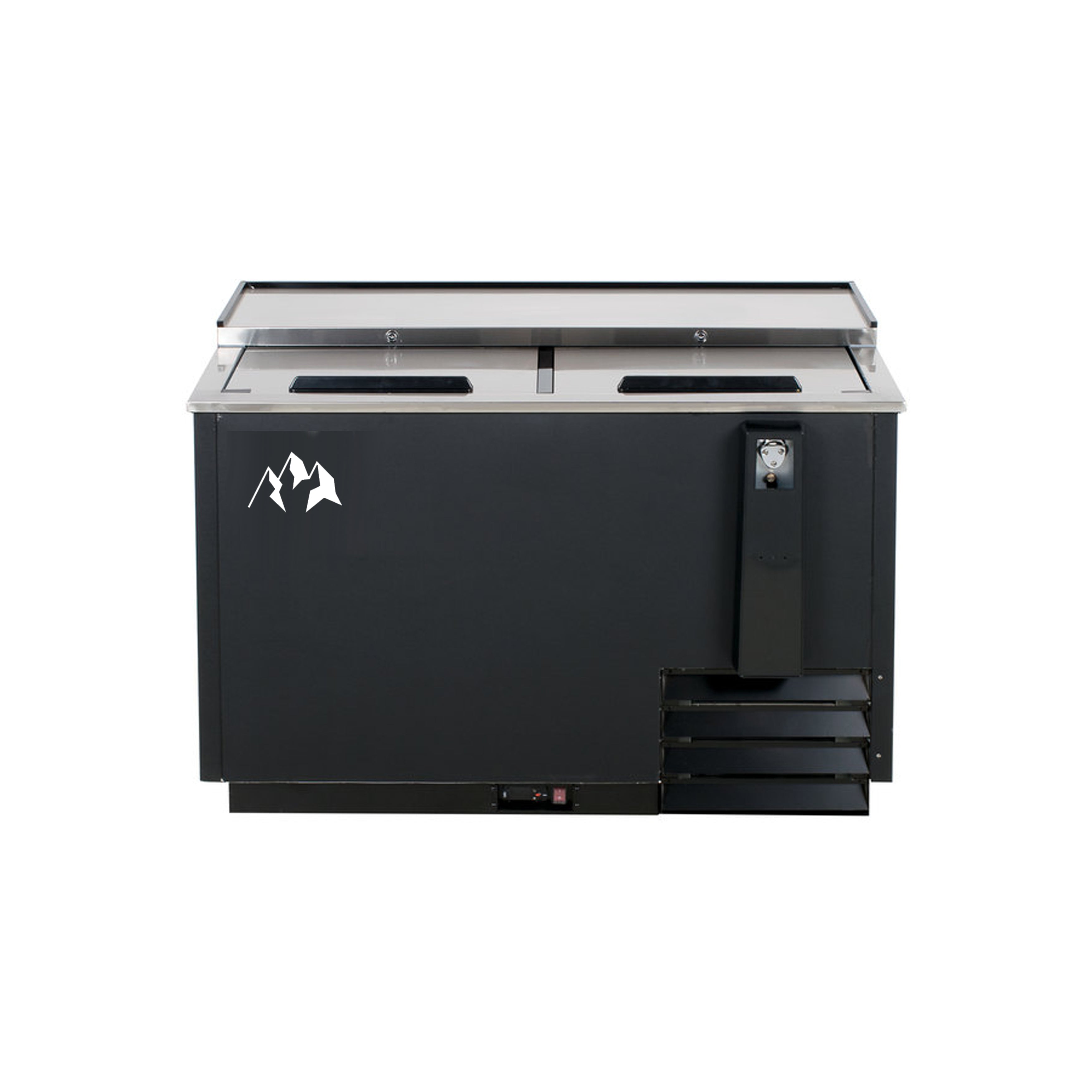 Chef AAA - HBB-50-HC, Commercial 50" Horizontal Bottle Cooler 16.5 cu.ft.