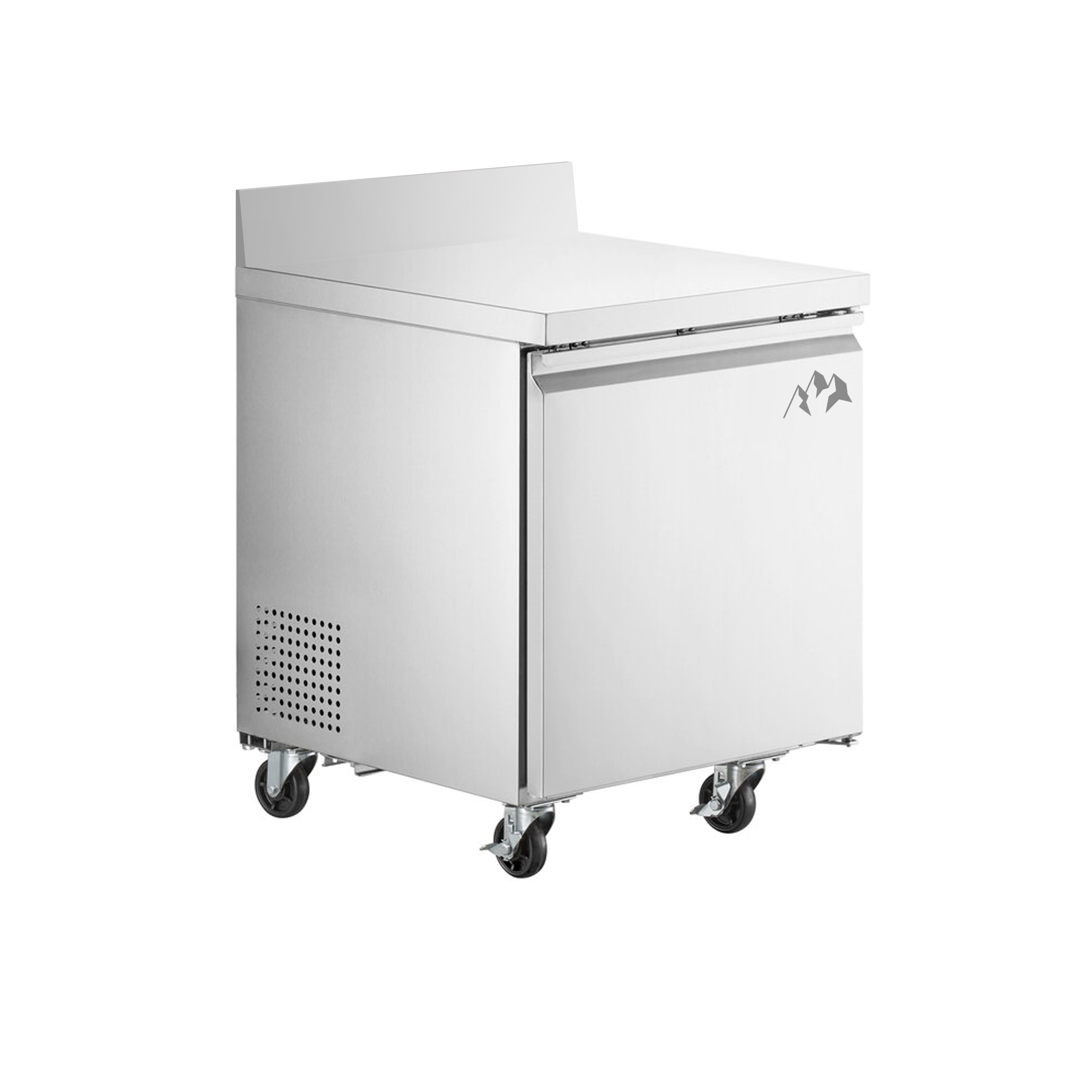 Chef AAA - SS-UCSG-27F-HC, Commercial 27" Undercounter Freezer with Splash Guard 5.5 cu.ft.