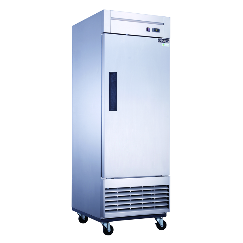 D28R One Door Reach-In Stainless Steel Refrigerator
