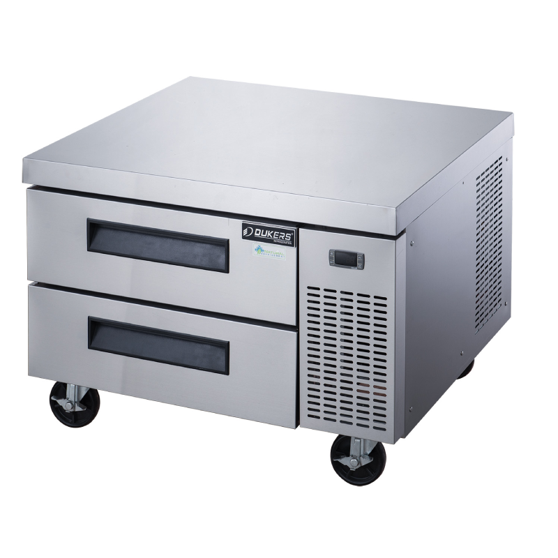 Dukers - DCB36-D2, Commercial Chef Base Refrigerator with 2 Drawers