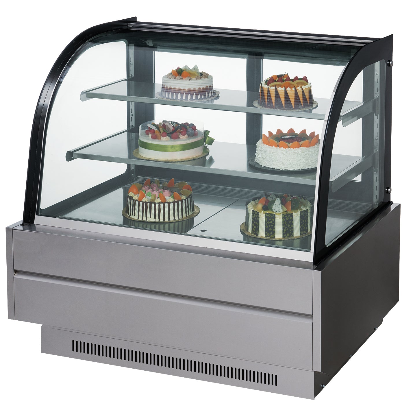 Chef AAA - CV-150, Commercial 60" Display Case Refrigerator Showcase (5 Feet) Pastry Bakery