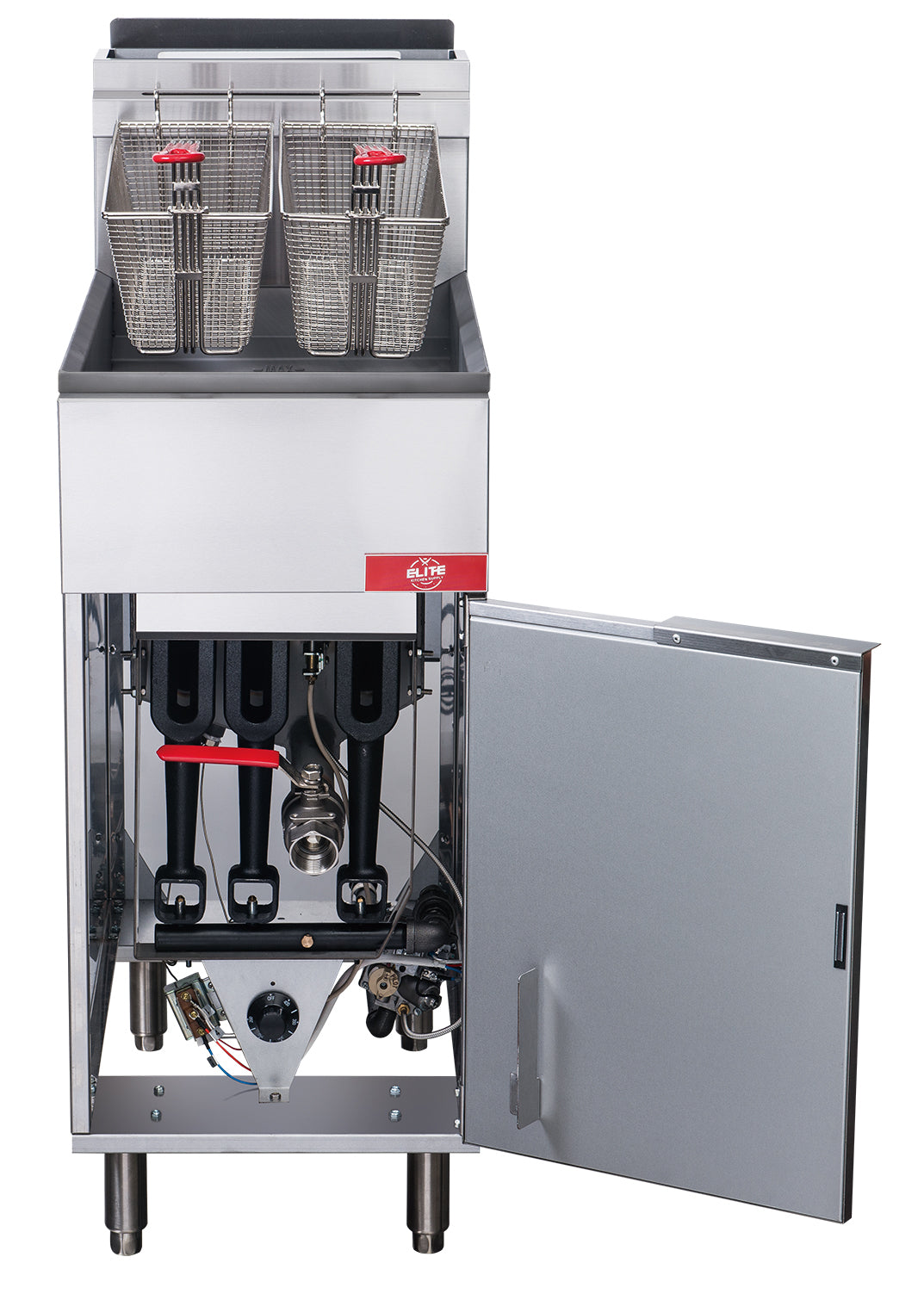 ECF3-LPG 3 Tube Burner Fryer
