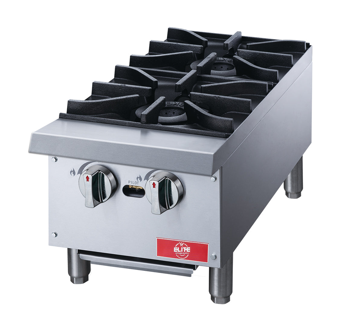 ECHPA12 12 in. 2-Burner Hot Plate