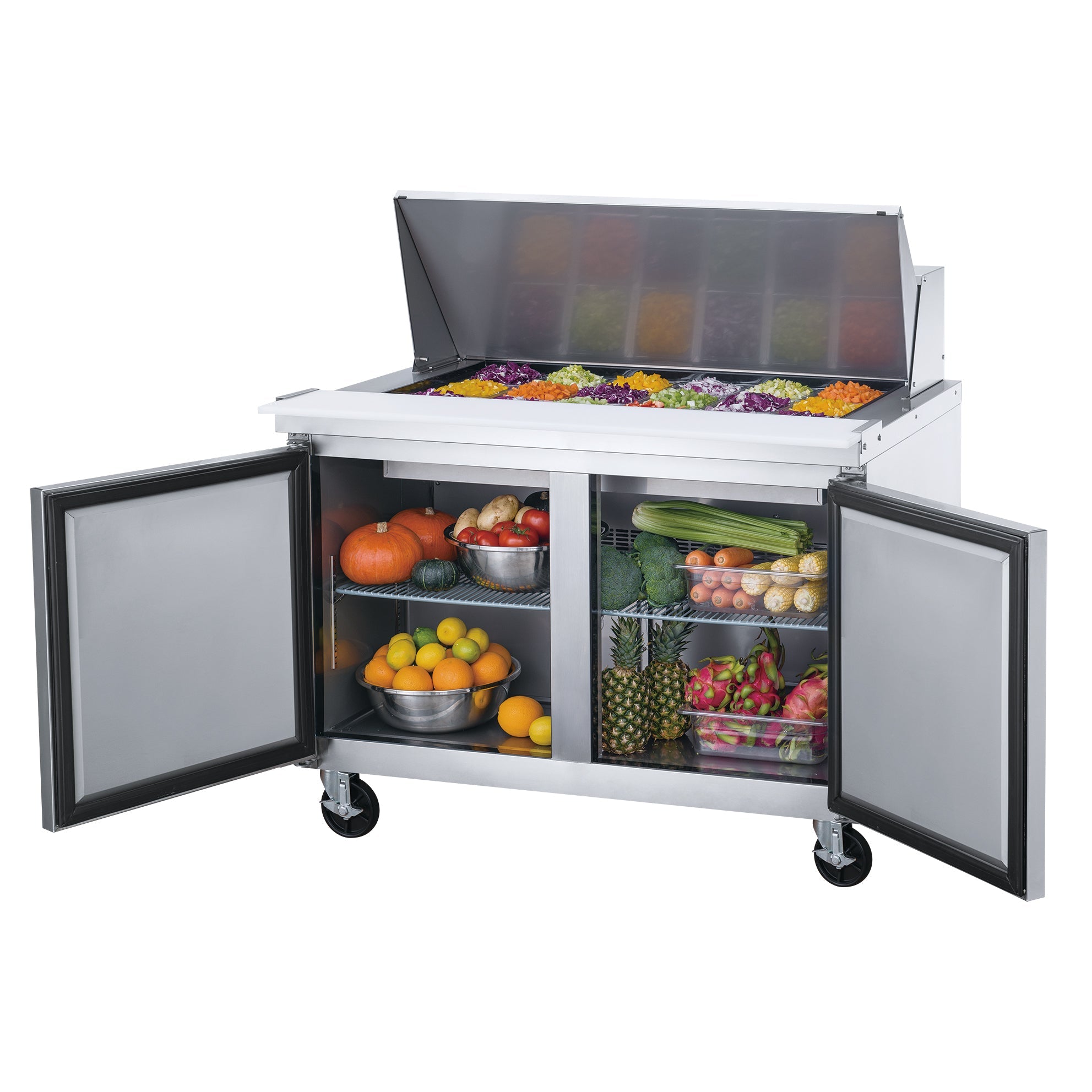 ESP51M Mega Top Food Prep Table Commercial Refrigerator