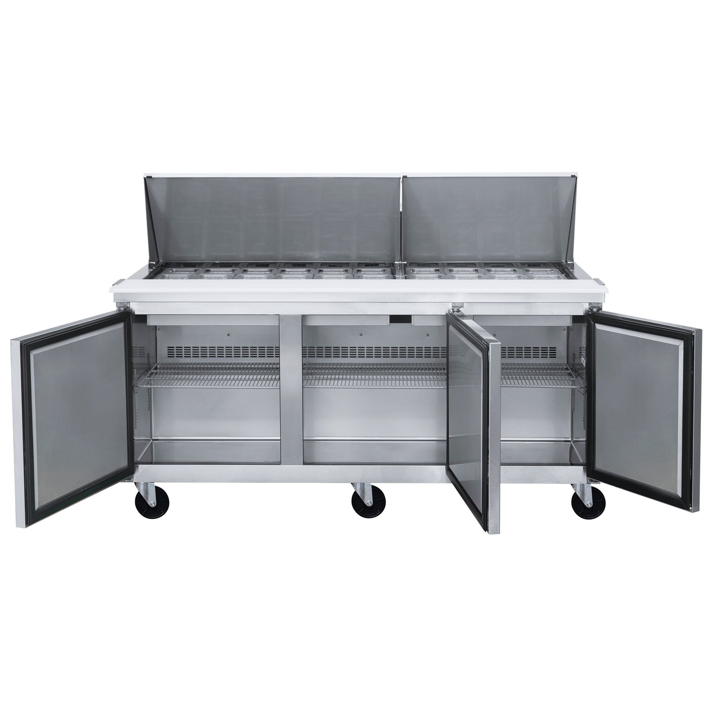ESP71M Mega Top Food Prep Table Commercial Refrigerator