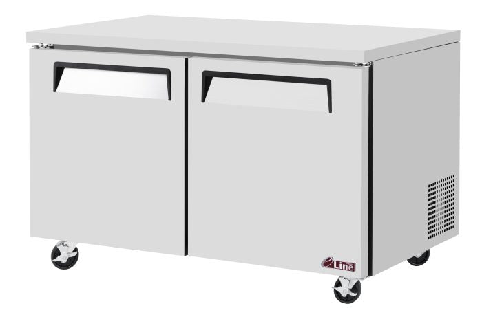 Turbo Air - EUF-60-N-V, 2 Solid Doors Undercounter Freezer