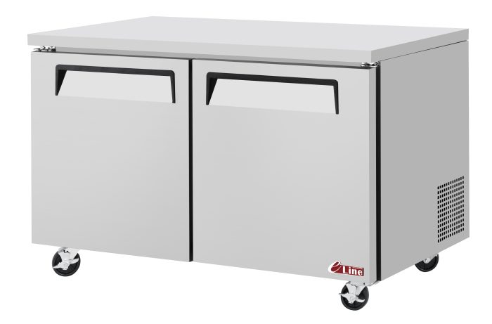 Turbo Air - EUR-60-N6-V, 2 Solid Doors Undercounter Refrigerator