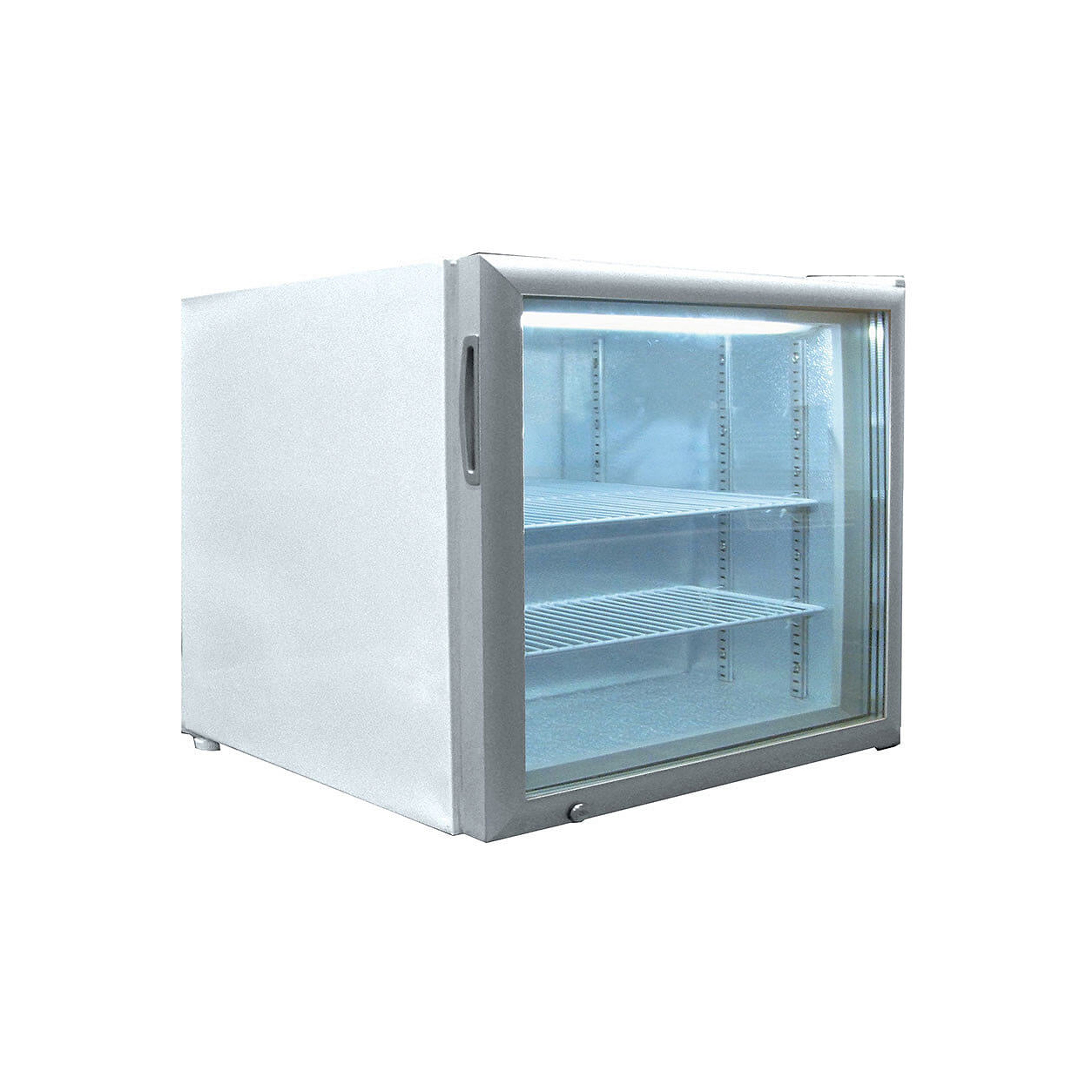Excellence Industries - CTF-2HC, 22" Commercial Countertop Glass Door Merchandiser Freezer 1.9 cu.ft.