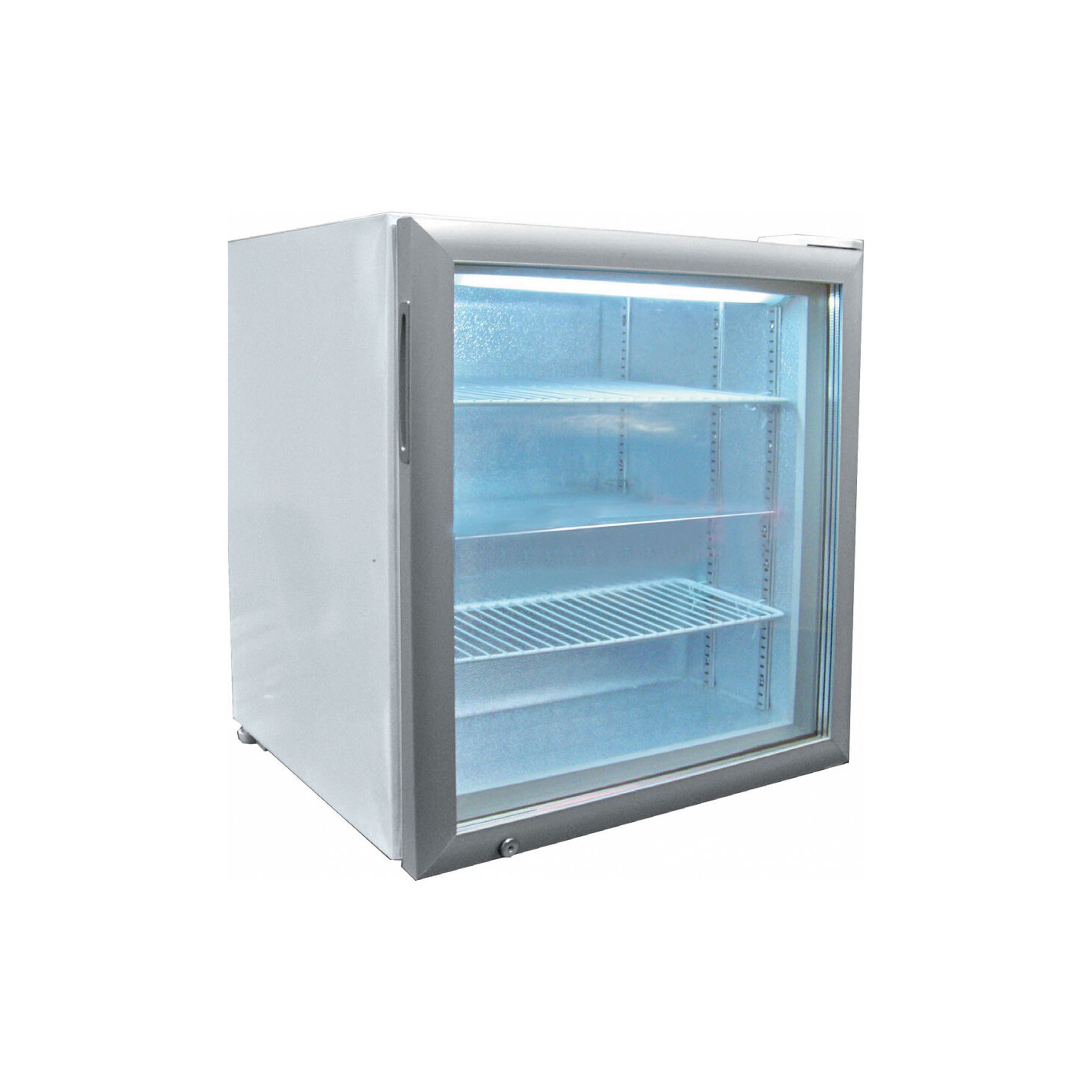 Excellence Industries - CTF-3HC, 24" Commercial Countertop Glass Door Merchandiser Freezer 3.4 cu.ft.