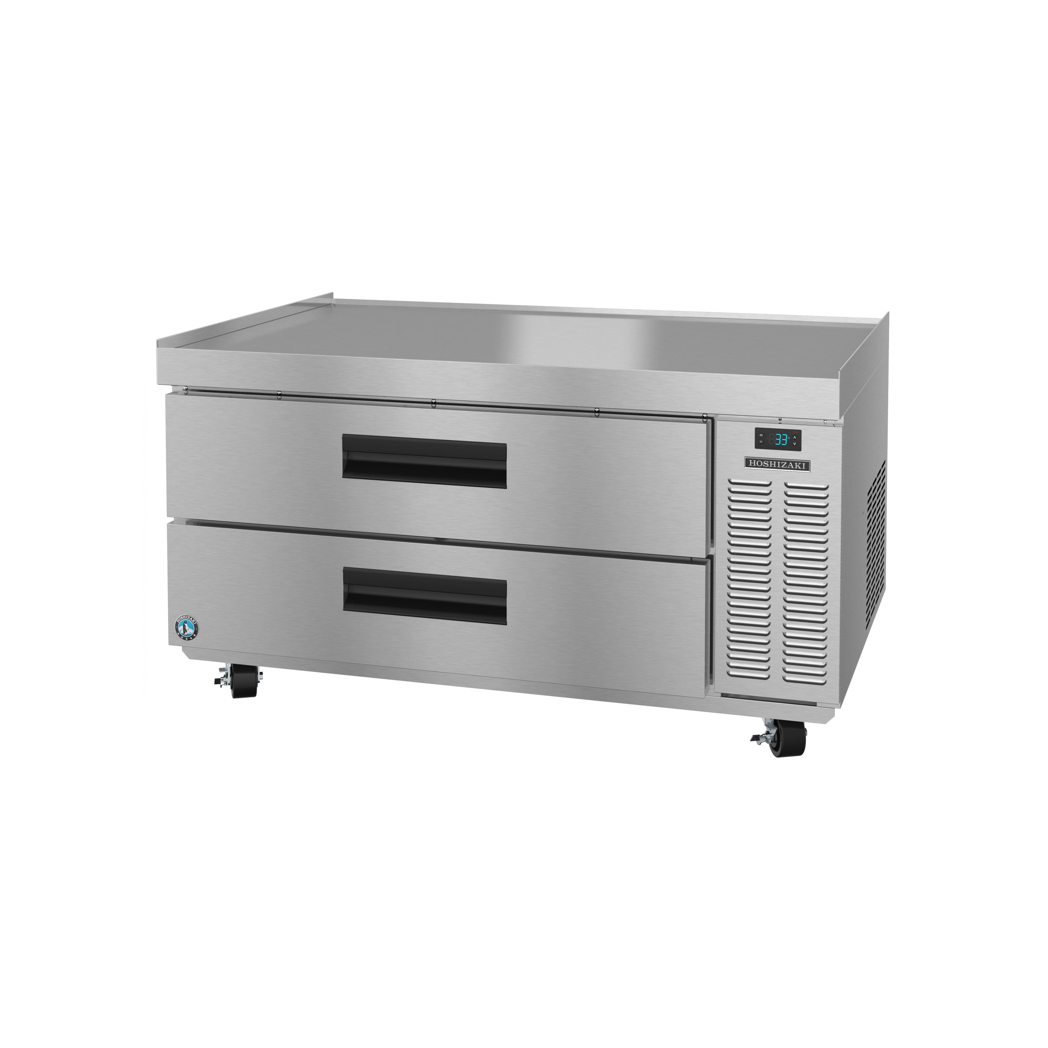 Hoshizaki - CR49A, Commercial 49" 2 Drawer Refrigerated Chef Base 10.6 cu. ft.