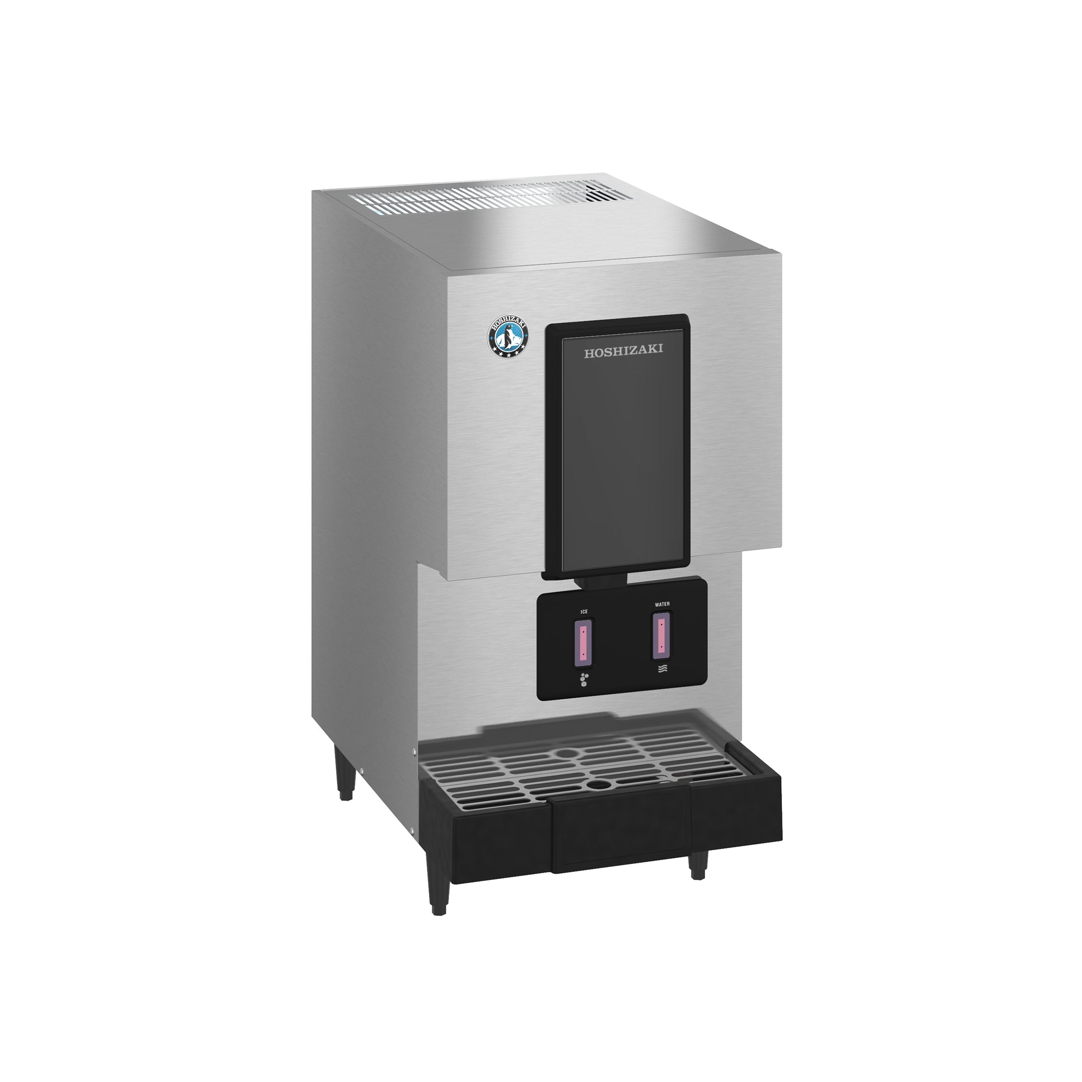 Hoshizaki - DCM-271BAH-OS, Commercial Opti-Serve Countertop Ice Maker and Water Dispenser - 10 lb. Storage Air Cooled