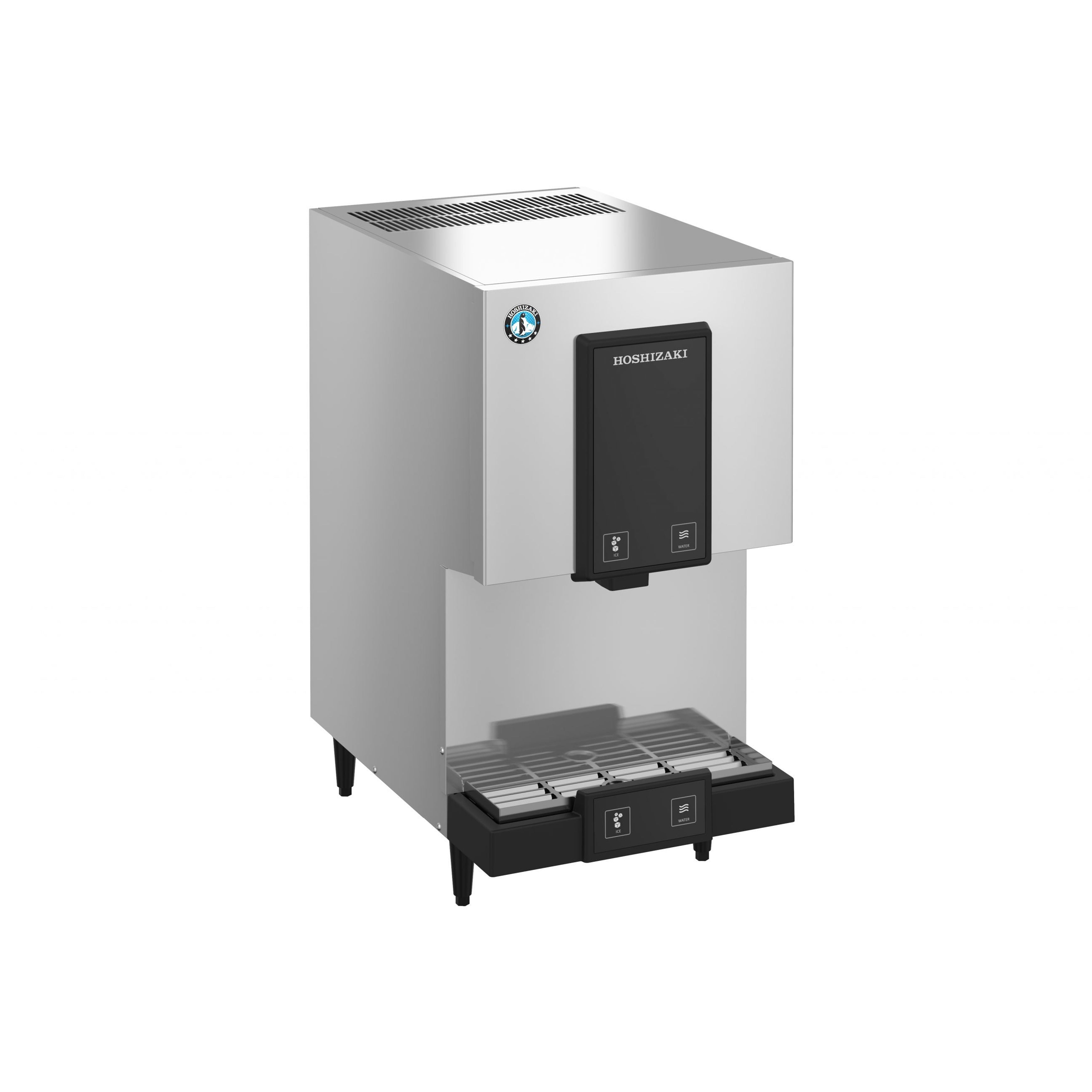 Hoshizaki - DCM-271BAH, Commercial Opti-Serve Countertop Ice Maker and Water Dispenser 10 lb. Storage Air Cooled
