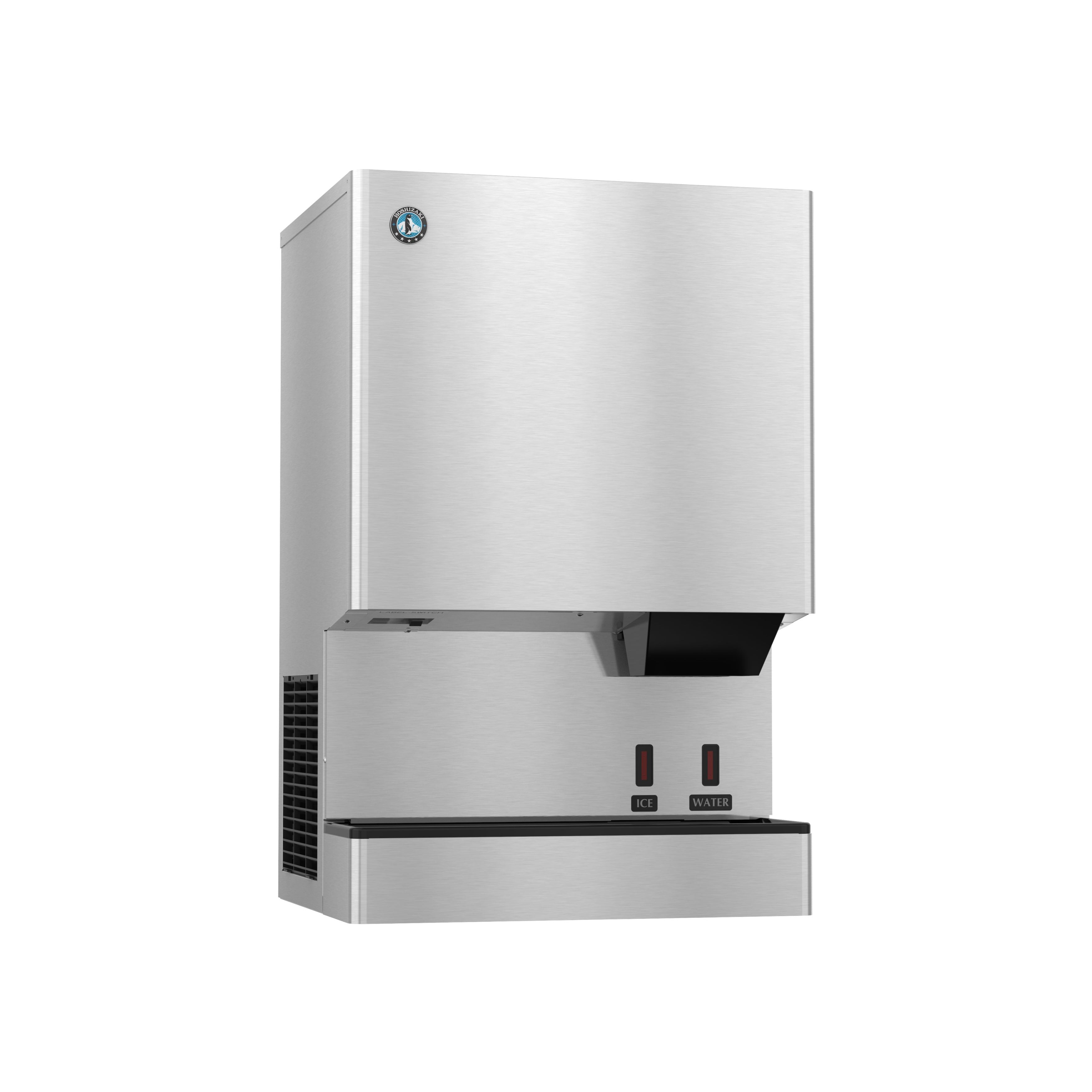 Hoshizaki - DCM-300BAH-OS, Commercial Opti-Serve Countertop Ice Maker and Water Dispenser - 40 lb. Storage Air Cooled