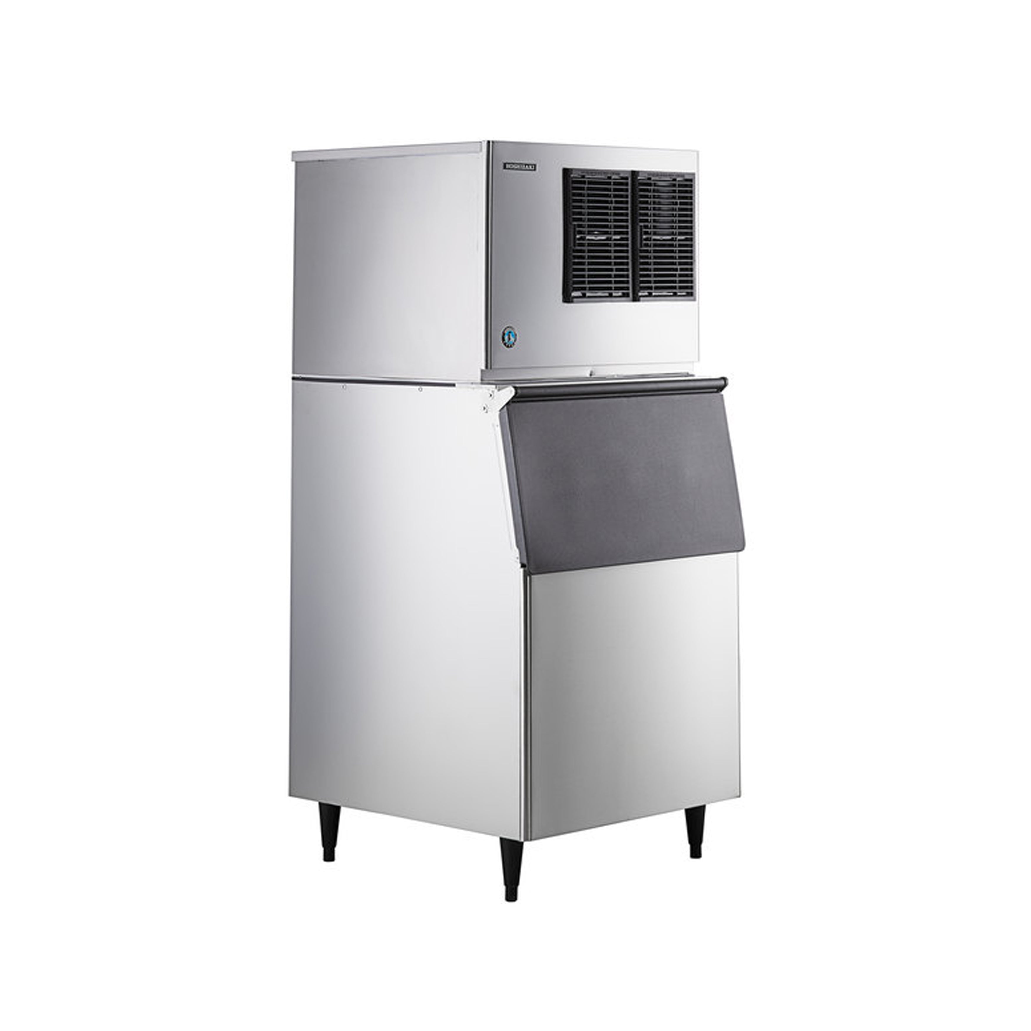 Hoshizaki - KML-500MAJ, 400lb Air Cooled Ice Machine with 500lb Storage Bin&nbsp;Crescent Ice Cubes