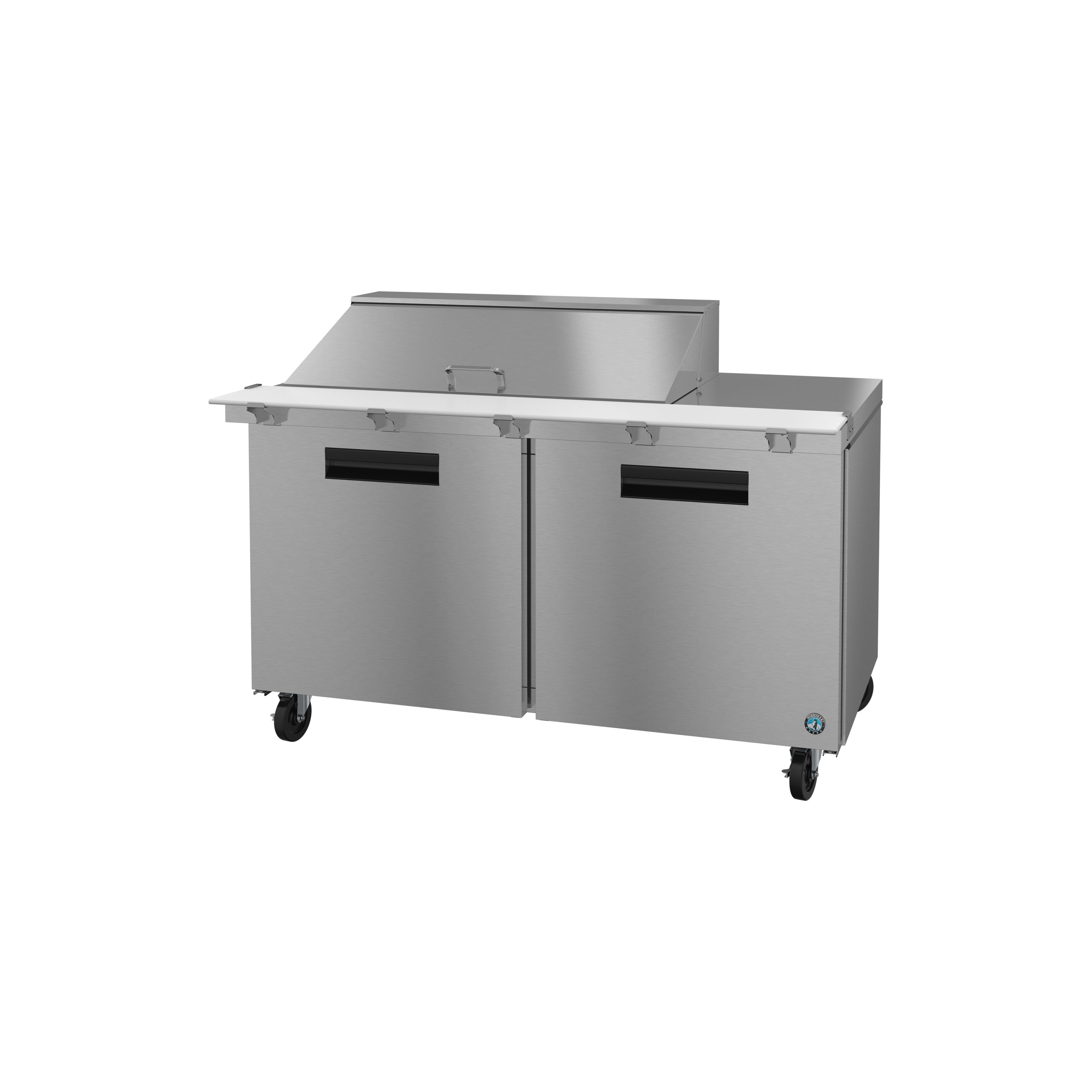 Hoshizaki - SR60B-18M, Commercial 60" Two Section Mega Top Prep Table Refrigerator Stainless Doors 14.8cu.f.t