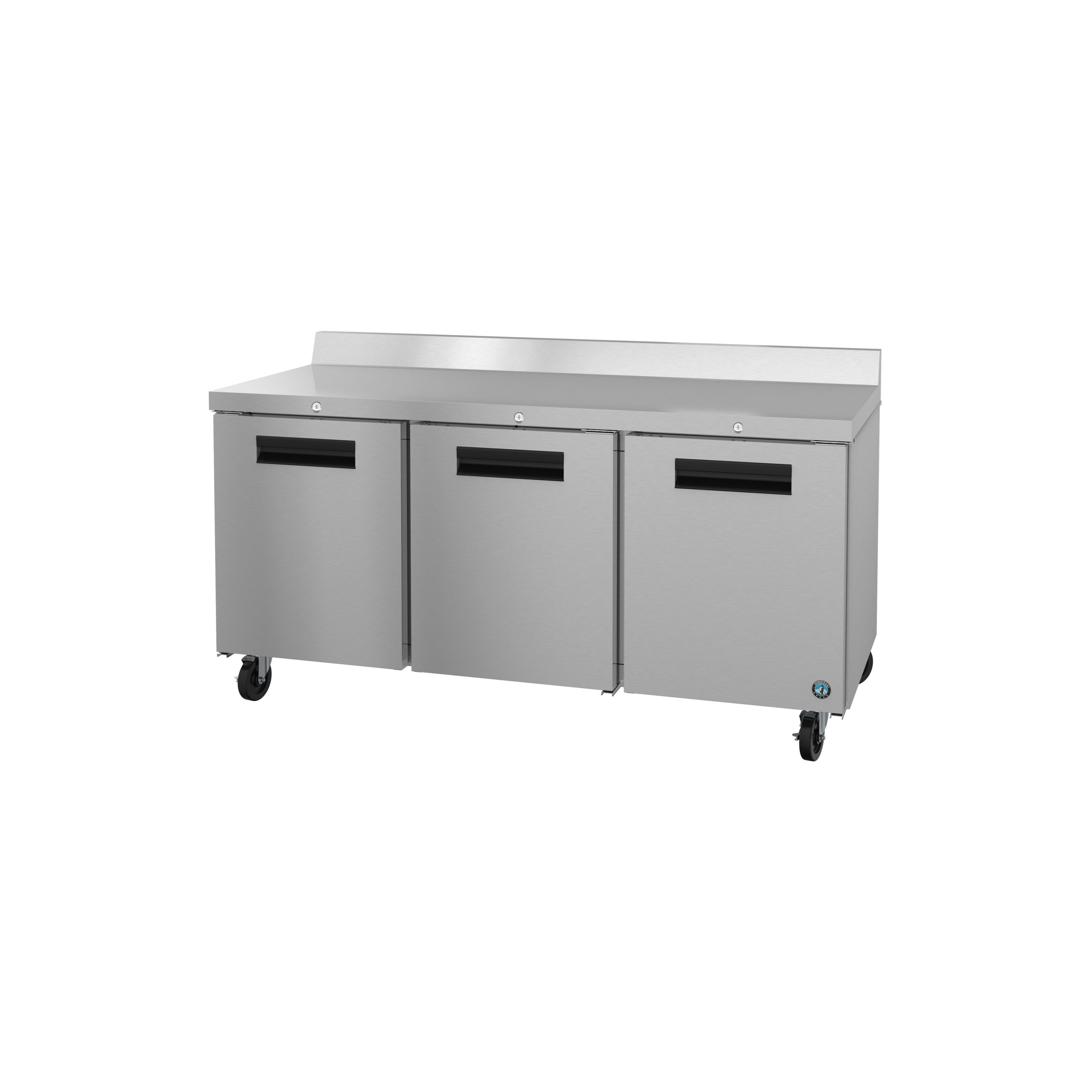 Hoshizaki - WR72B-01, Commercial 72" Three Section 3 Door Worktop Refrigerator 18.27 cu. ft.