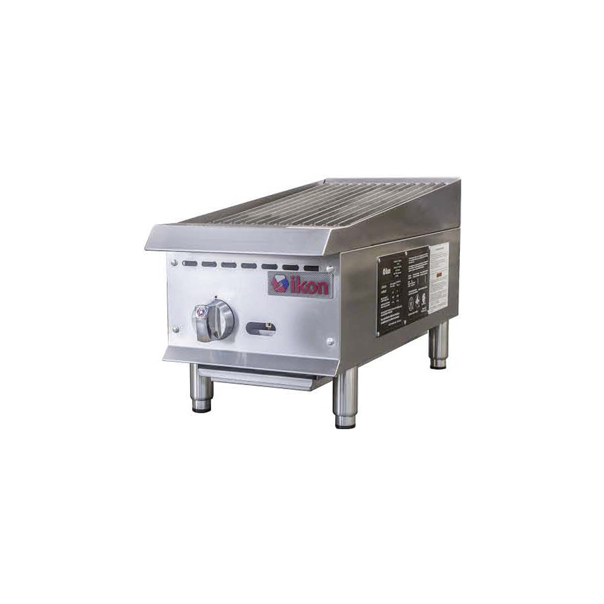 IKON - IRB-12, 12" Radiant Broilers With 1 Burner, 35,000 BTU