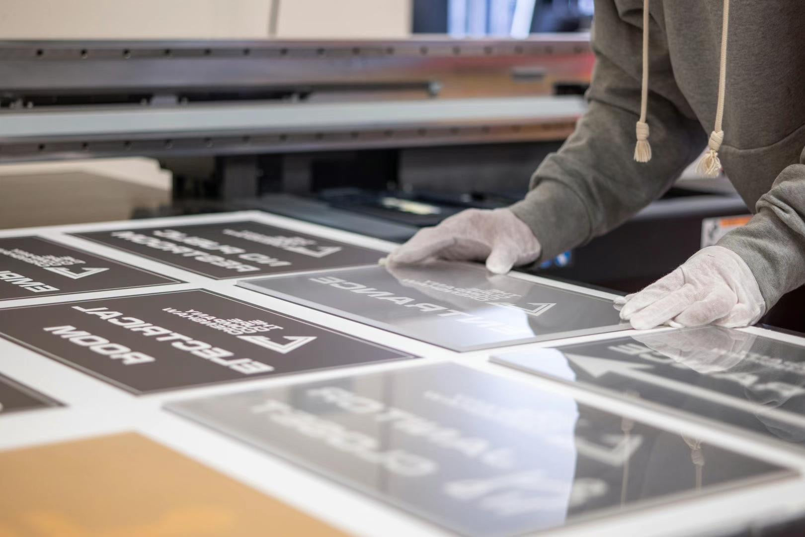 OFCMINI acrylic canopy sign cost