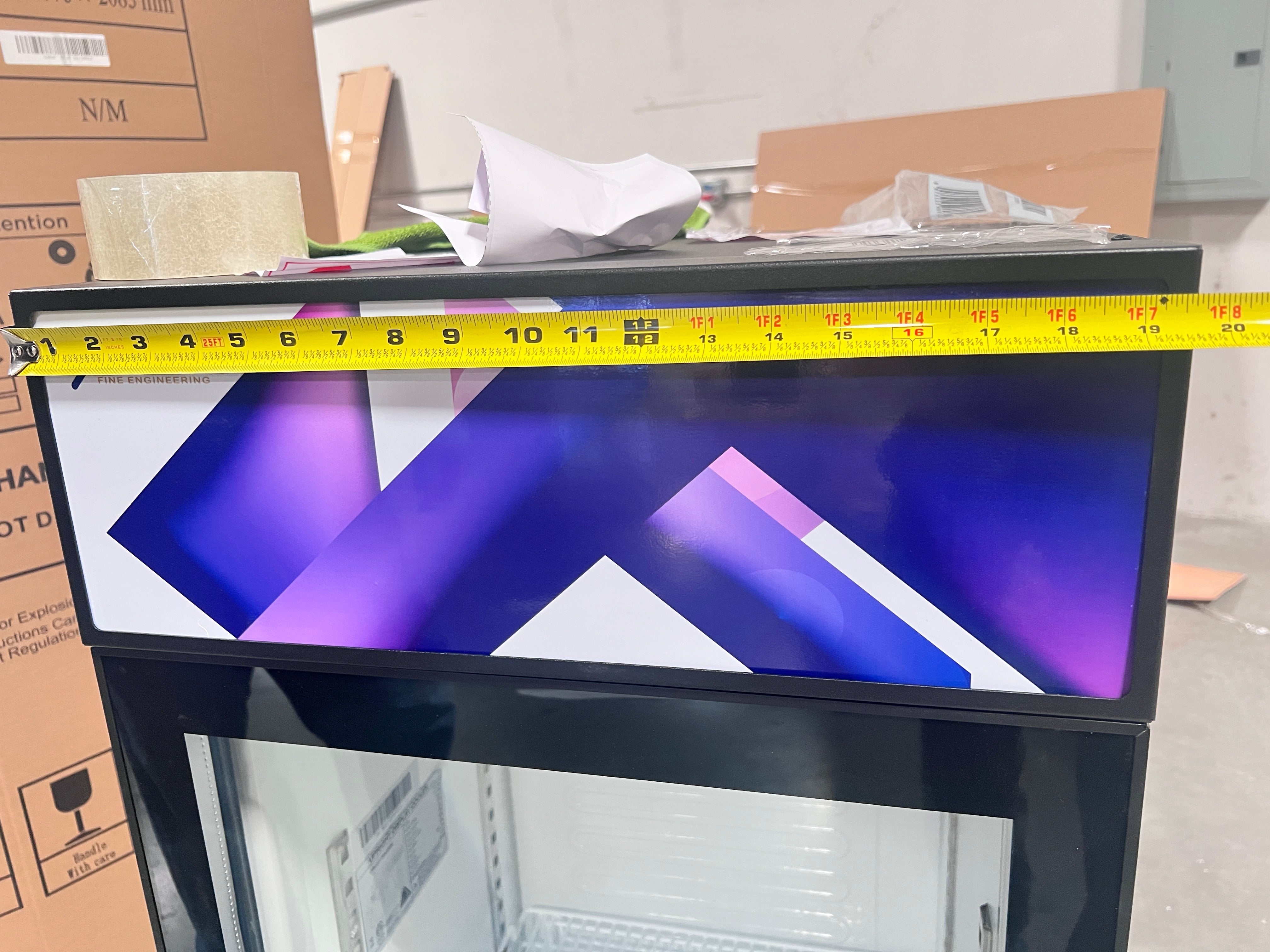 OFCMINI acrylic canopy sign cost