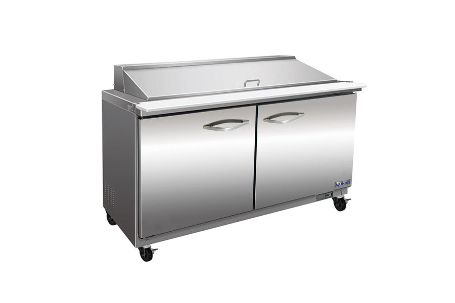 IKON - ISP48M, 48" Double Door Megatop Sandwich Prep Table