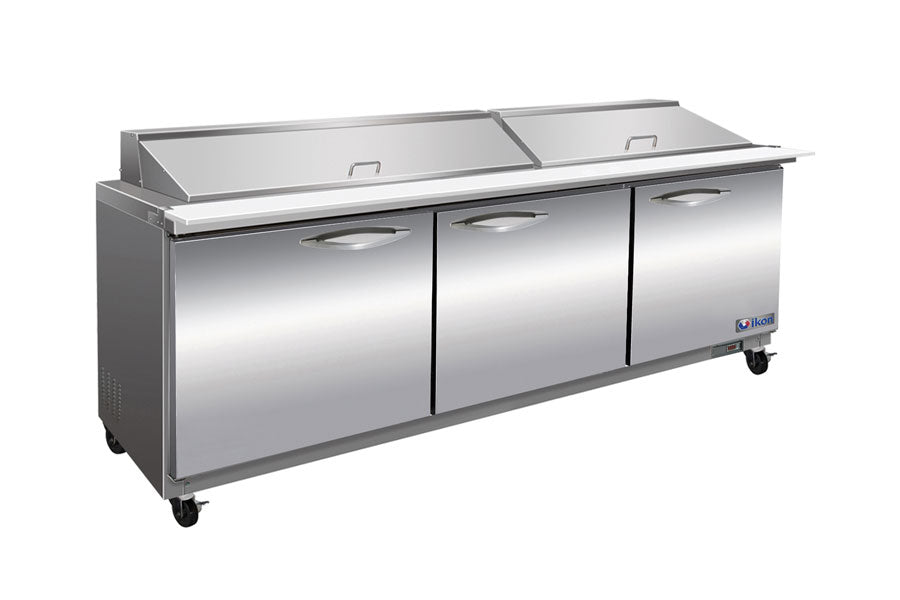 IKON - ISP72M, 72" Triple Door Megatop Sandwich Prep Table