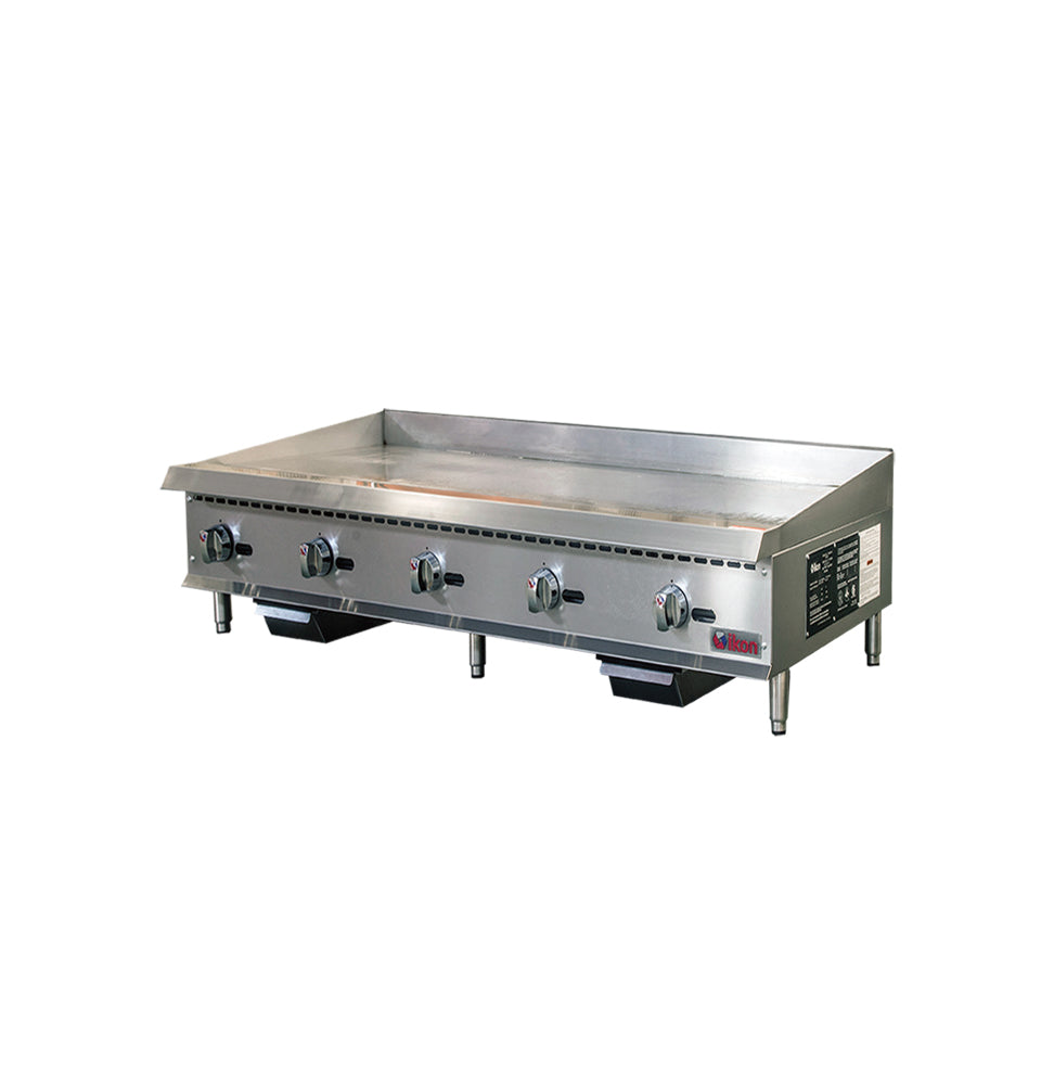 IKON - ITG-60, 60" Thermostat Control Griddles With 5 Burners, 150,000 BTU