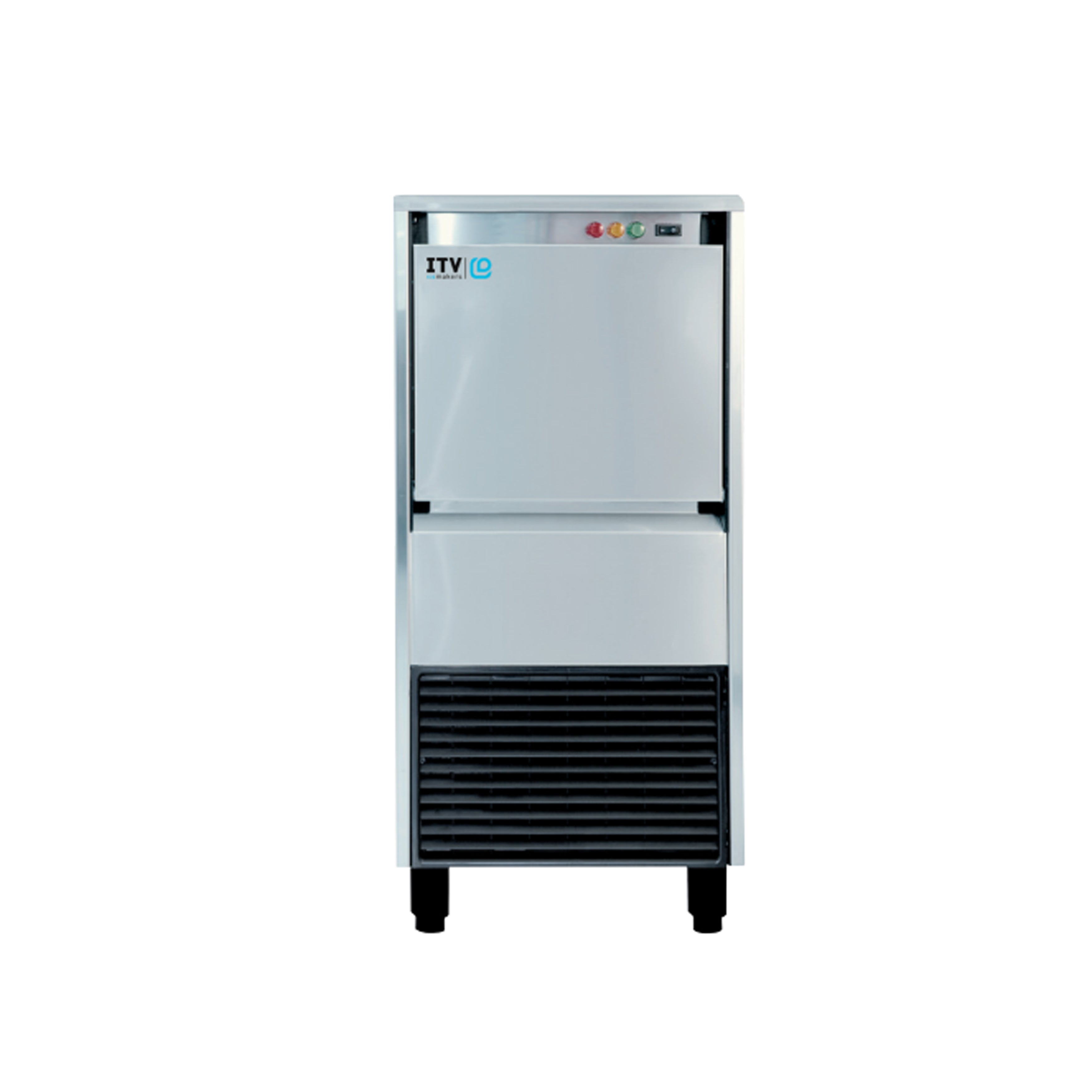 ITV - ICE QUEEN IQ 200C, Commercial Self contained Gradular Ice Maker Flake Ice Machine 220lbs