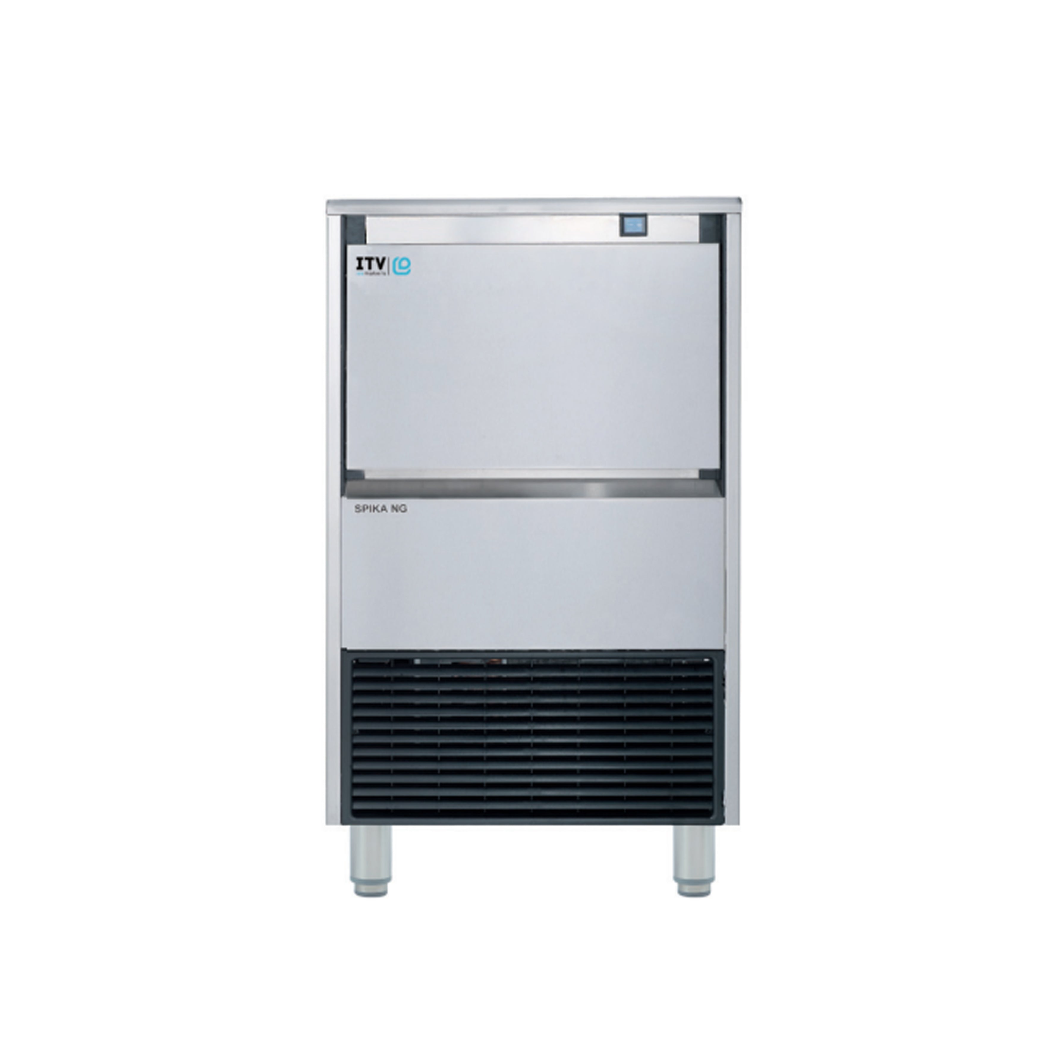 ITV - SPIKA NG 160W, Commercial Spika Cubers under-counter Ice Maker Self-Contained Ice Cube Machine 152lbs