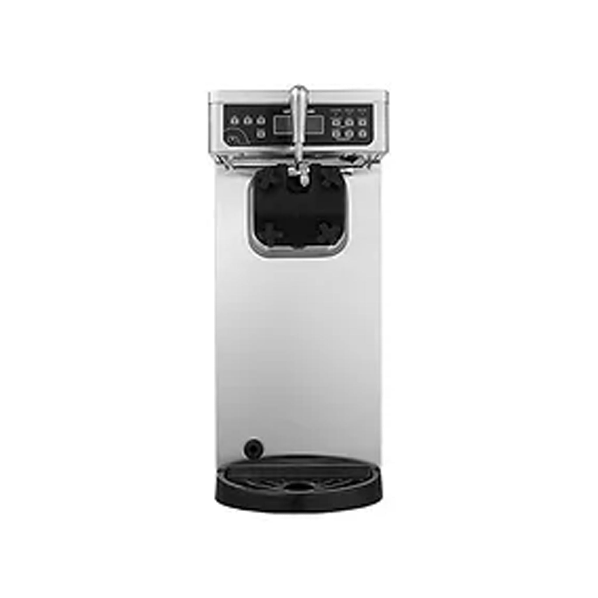 Icetro - ISI-161TH-TI, Commercial Soft Serve Countertop Ice Cream Machine Single Hopper 1 Flavor 25lbs