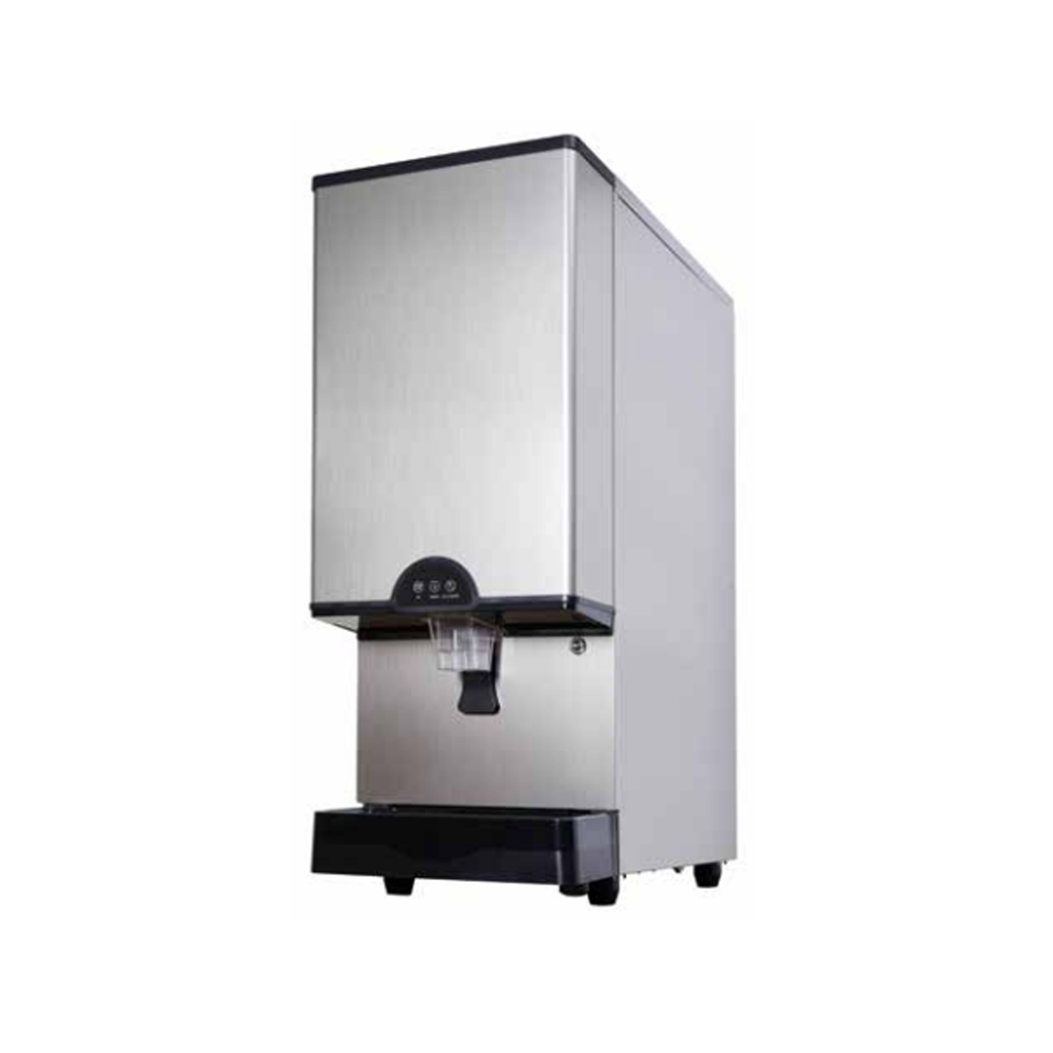 Icetro - ID-0450-AN, Commercial 16.6" Air Cooled Ice and Water Dispenser Nugget Ice Maker 378lbs