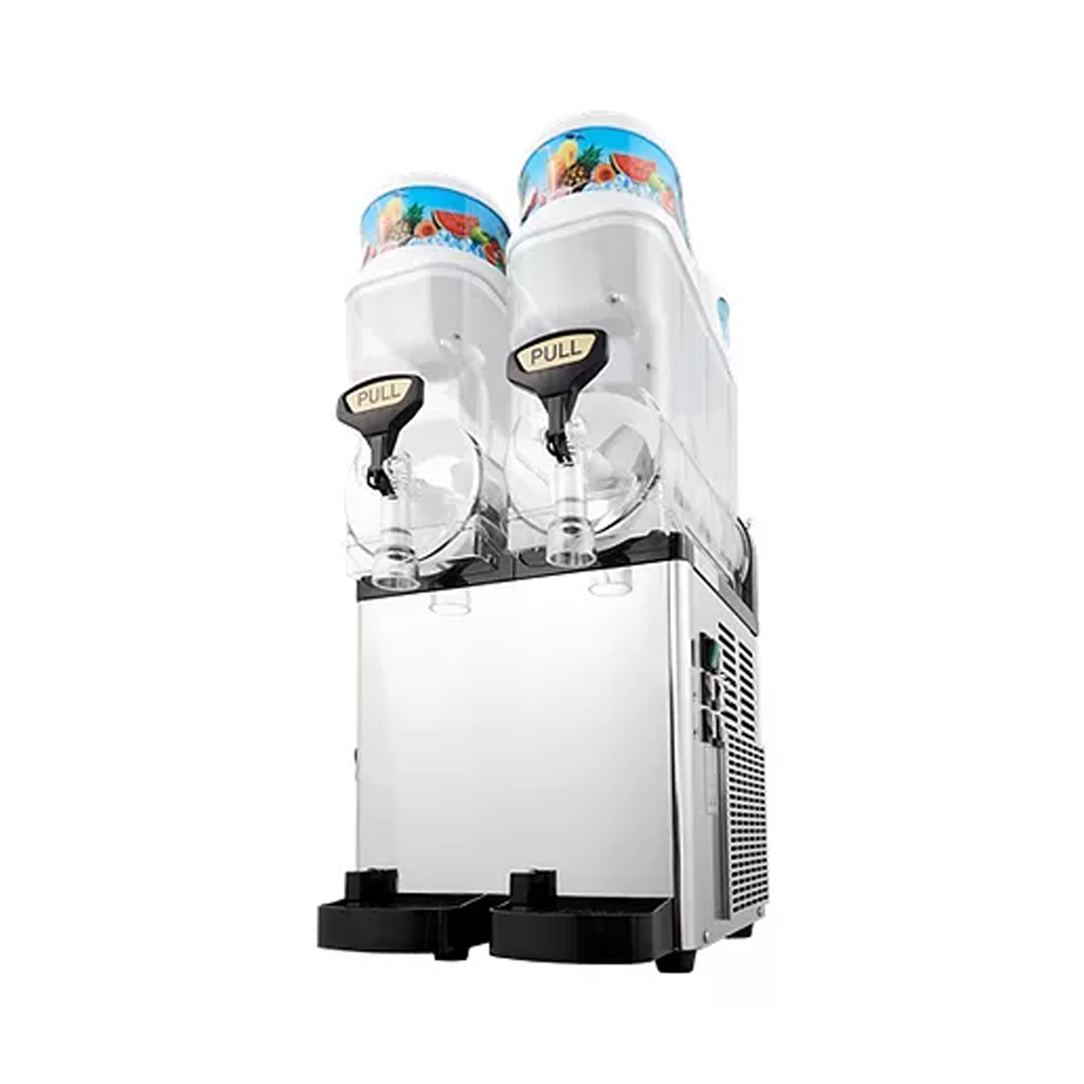 Icetro - SSM-280, Commercial Double 3.2 Gallon Granita Slushy Frozen Margarita Beverage Machine