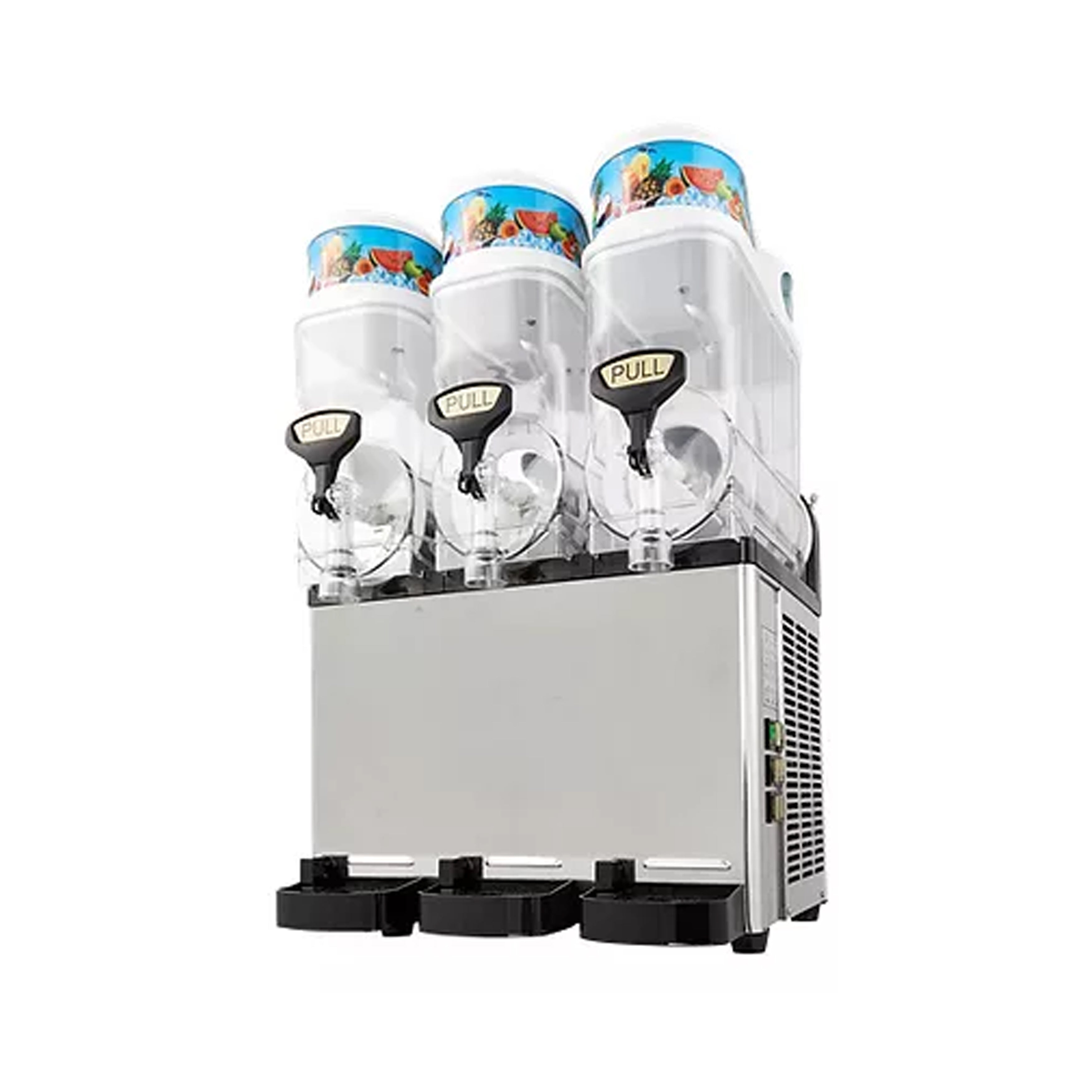 Icetro - SSM-420, Commercial Triple 3.2 Gallon Granita Slushy Frozen Margarita Beverage Machine