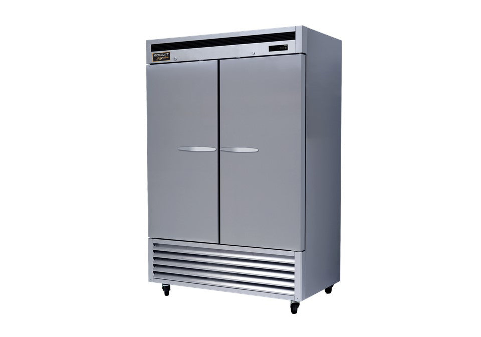 Kool-It - KBSR-2, 54" Double Door Refrigerator Bottom Mount