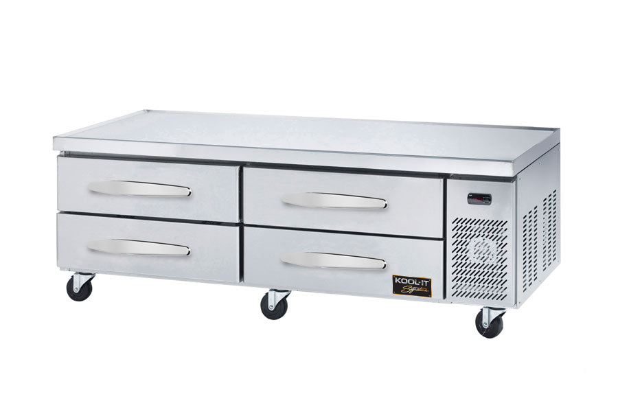 Kool-It - KCB-74-4M, 74" Chef Base With 4 Drawers