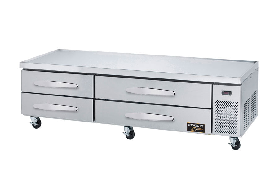 Kool-It - KCB-83-4M,  83" Chef Base With 4 Drawers