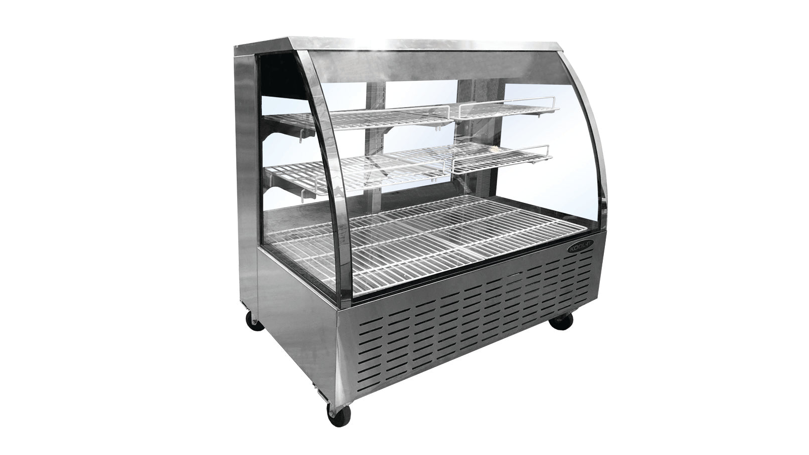 Kool-It - KDG-36, 36" Curved Glass Deli Cases With 12 cu.ft Capacity