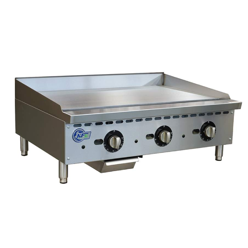 KF-G36-T-P Thermostat Countertop Gas Griddle