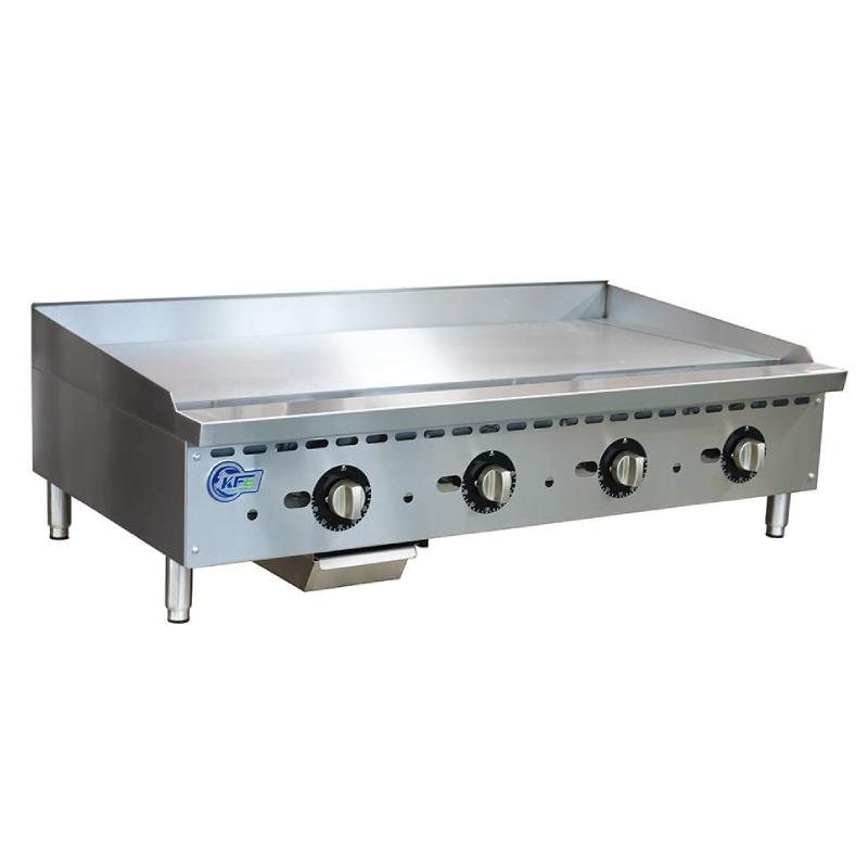 KF-G48-T-P Thermostat Countertop Gas Griddle