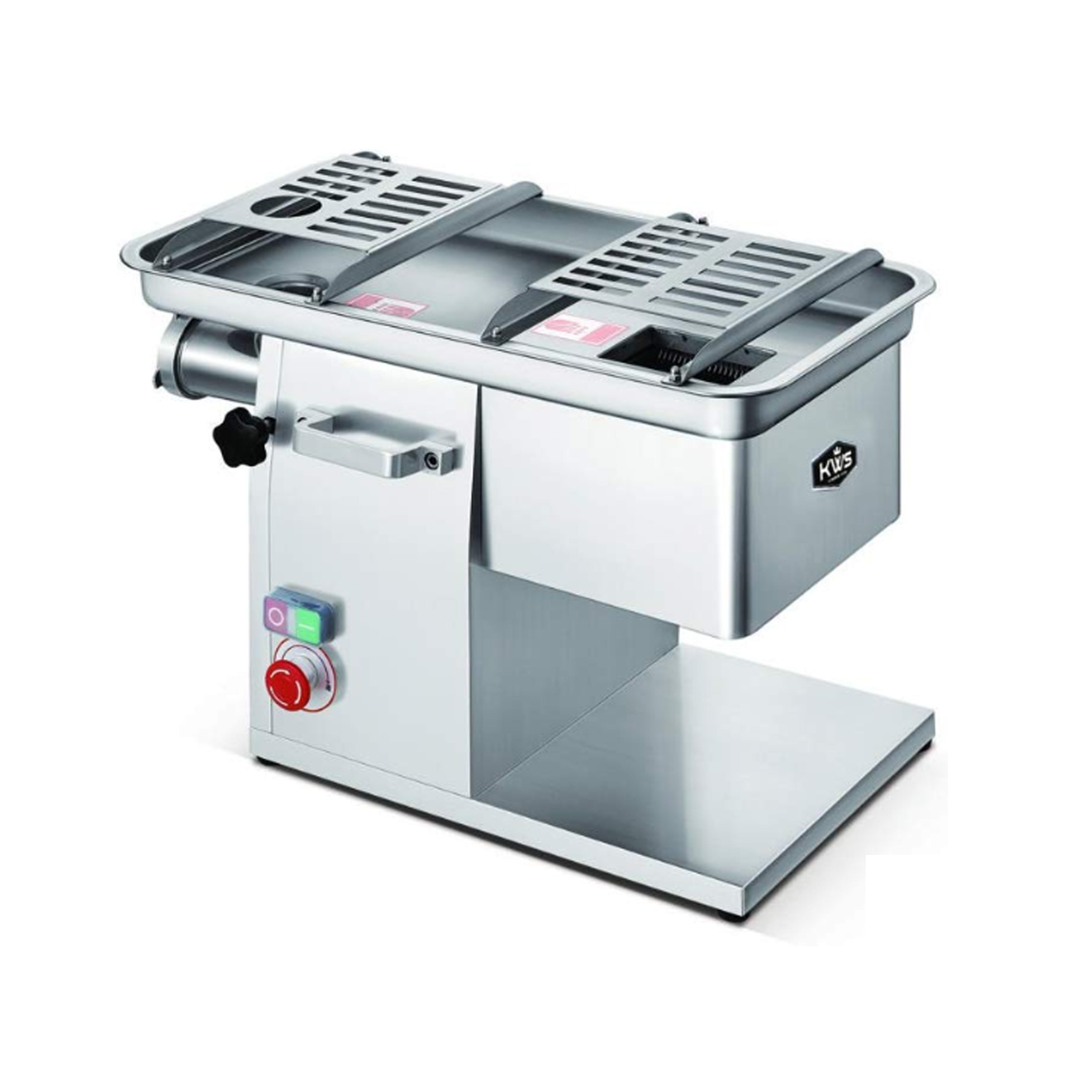 KWS - JQ-58, Commercial Duo Function 3mm Fresh Meat Cutter + Meat Grinder