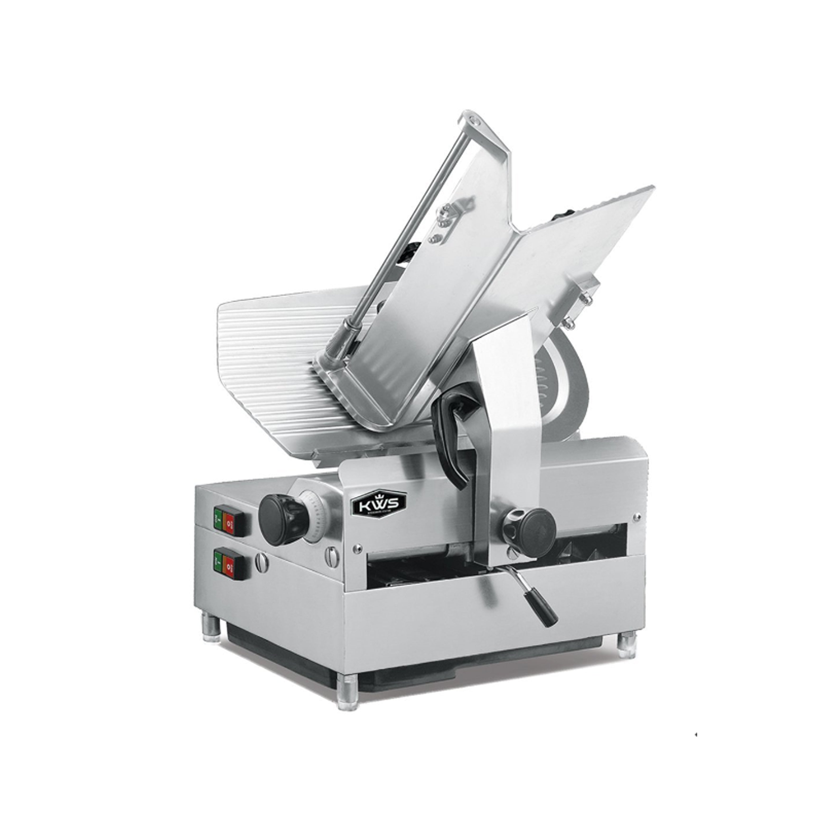 KWS - MS-12A, Commercial 12″ Automatic Meat Slicer with Stainless Steel Blade