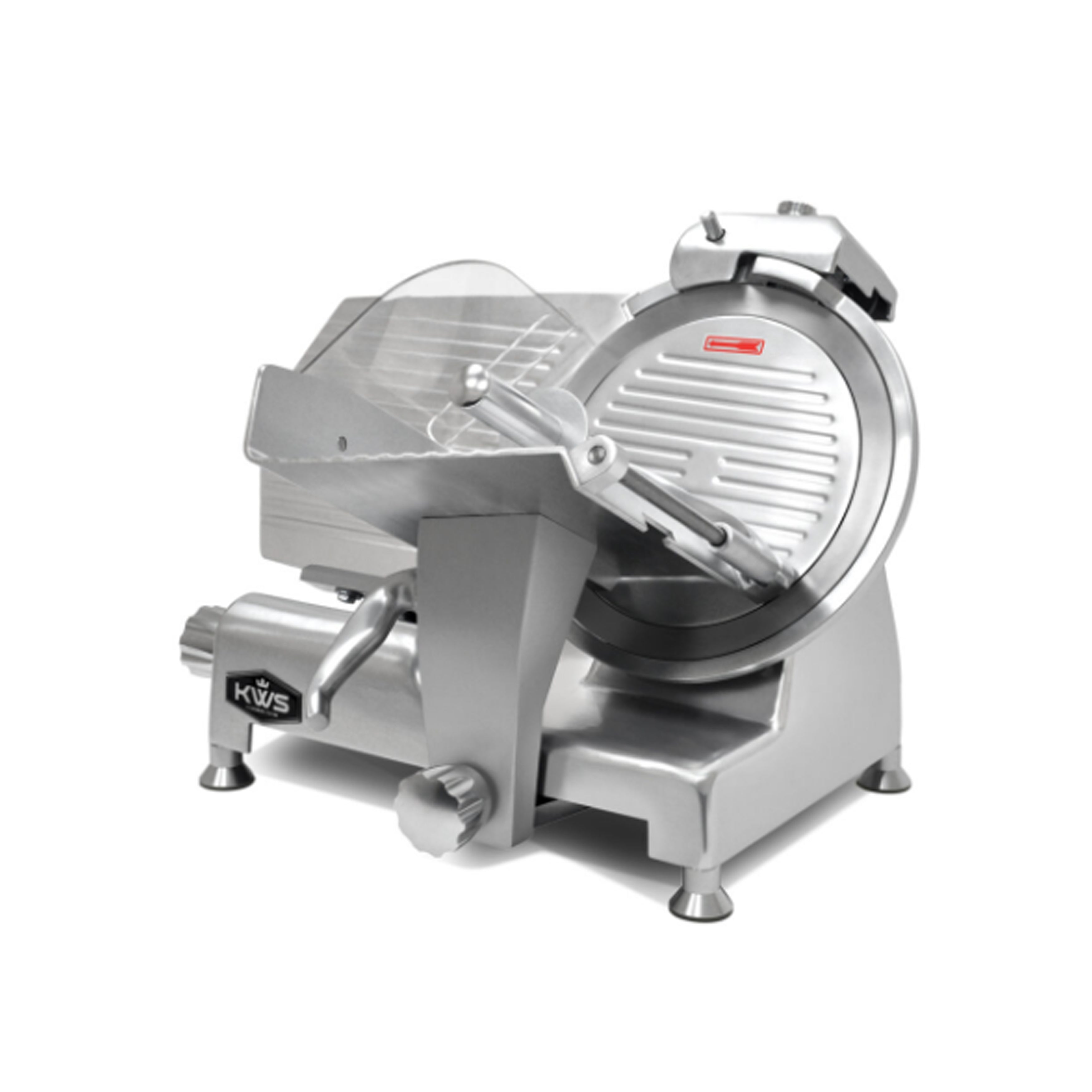 KWS - MS-12DS, Commercial 12″ Electric Meat Slicer with Stainless Steel Blade
