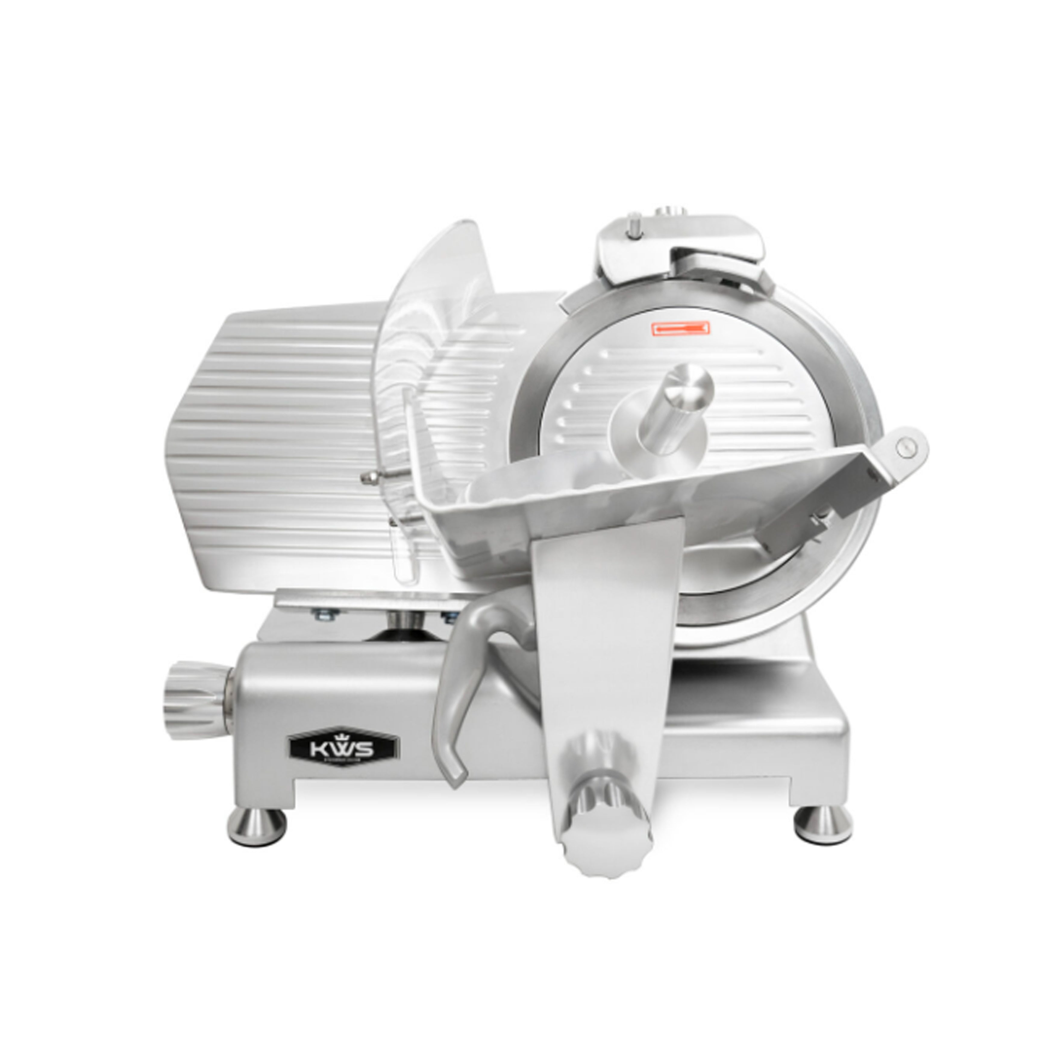 KWS - MS-12ES, Commercial 12″ Metal Collection Electric Meat Slicer with Teflon Blade
