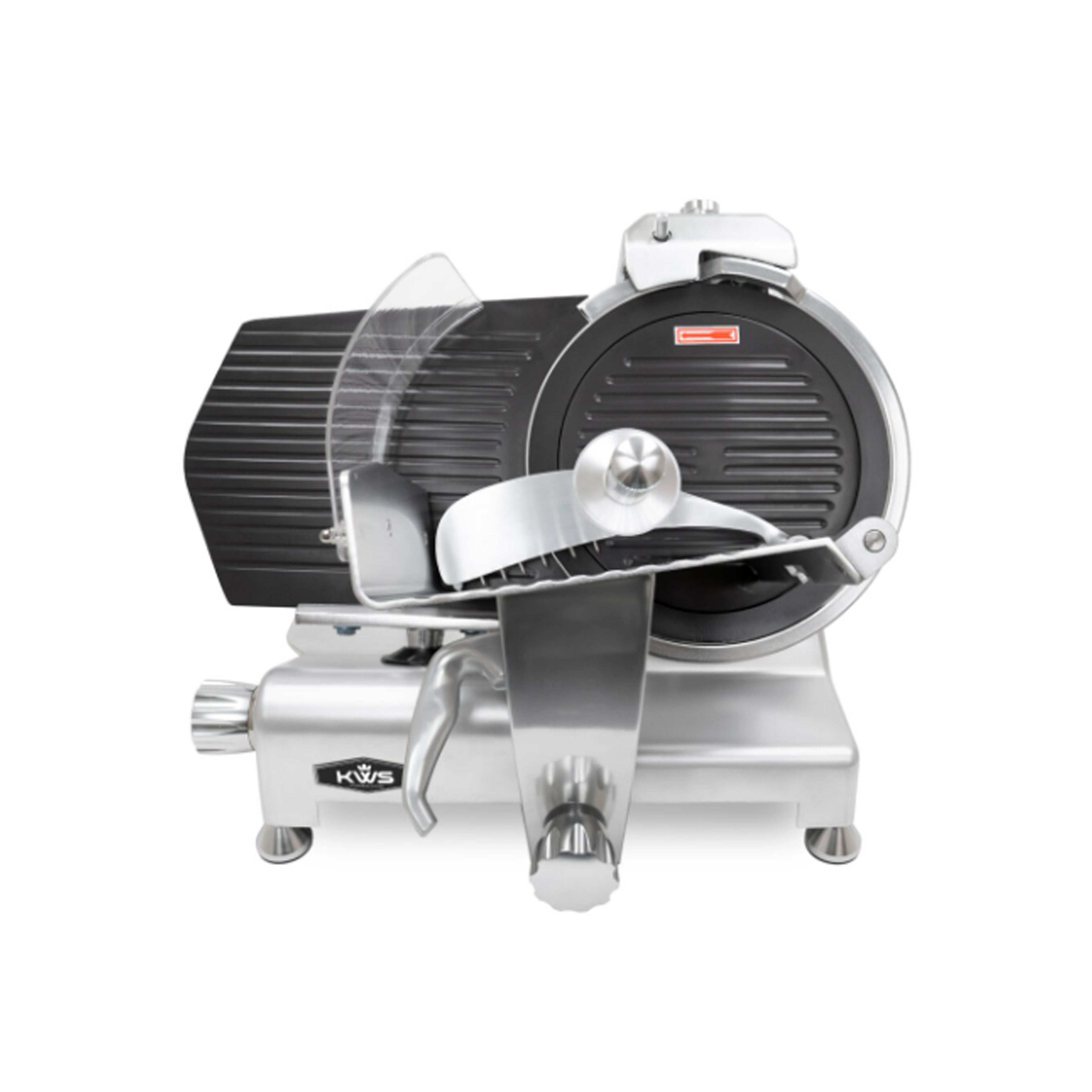 KWS - MS-12ET, Commercial 12″ Metal Collection Electric Meat Slicer with Non-sticky Teflon Blade