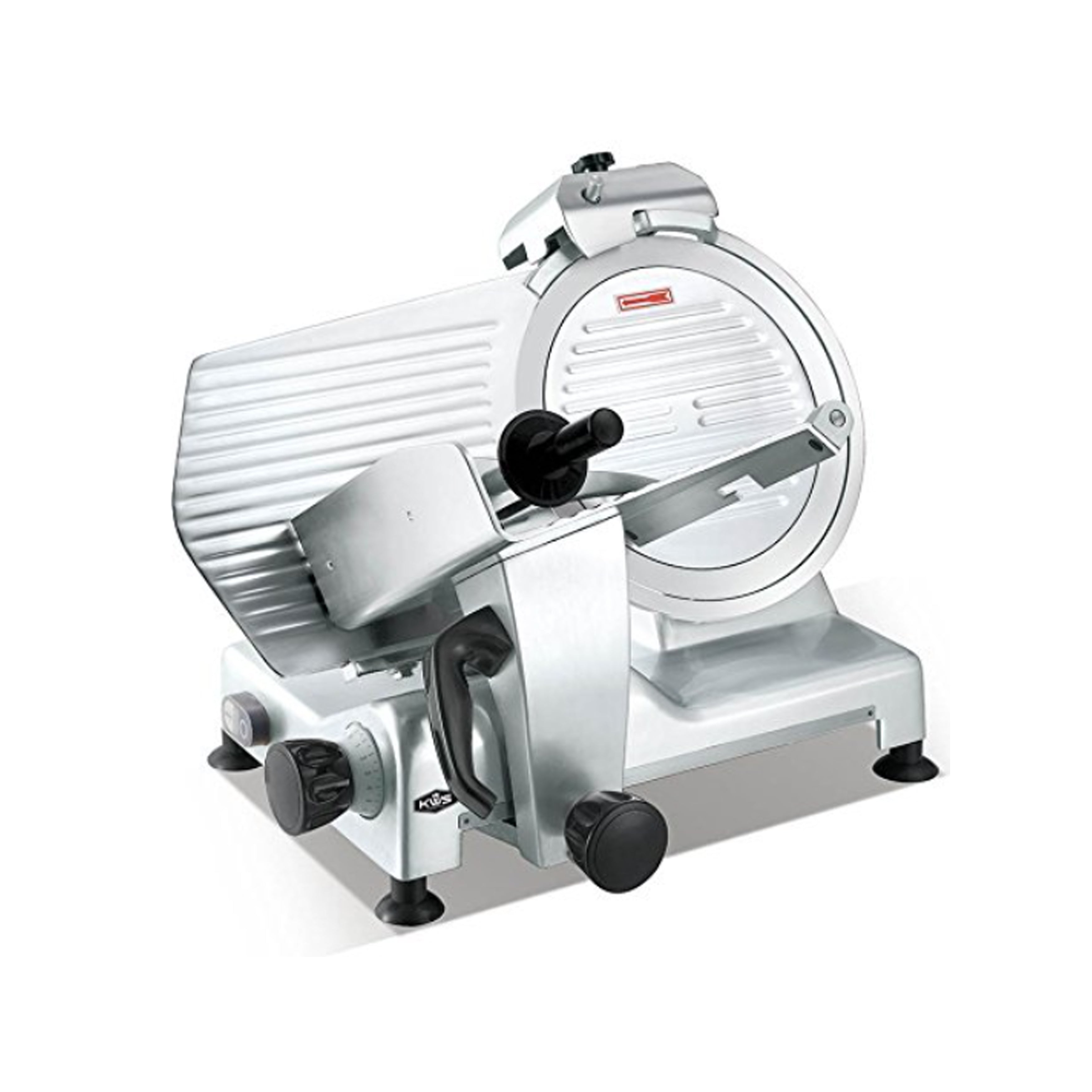 KWS - MS-12SL, Commercial 12″ Electric Meat Slicer Triple Safety Locks with Stainless Steel Blade