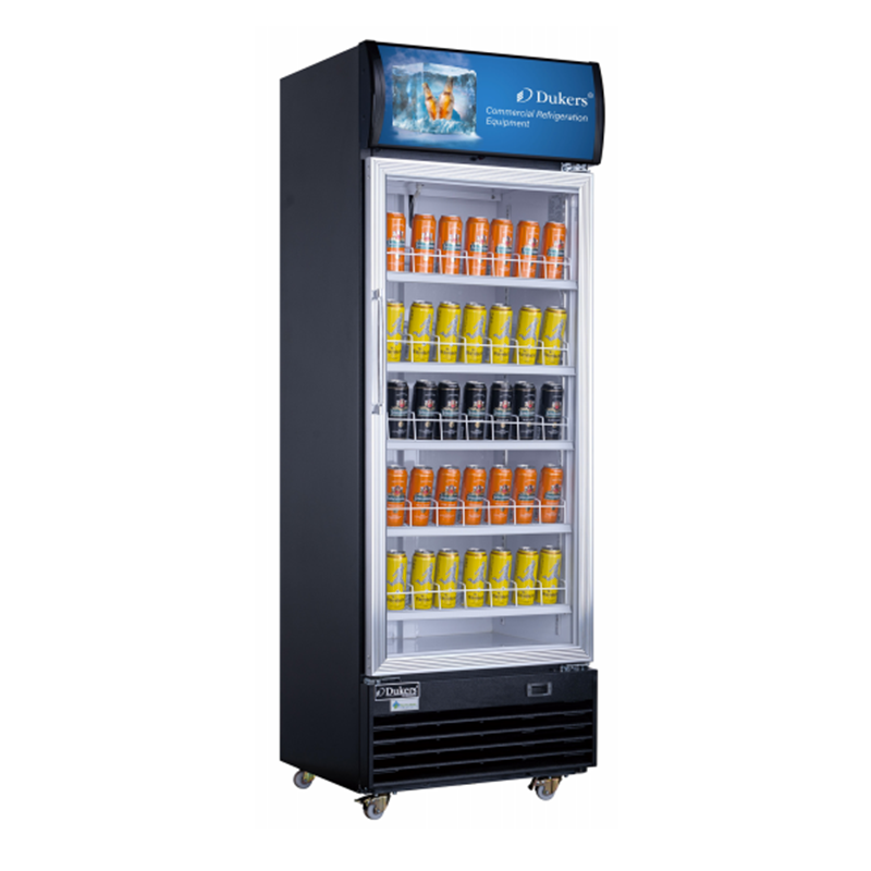 LG-430 Commercial Single Swing Door Glass Merchandiser Refrigerator_1