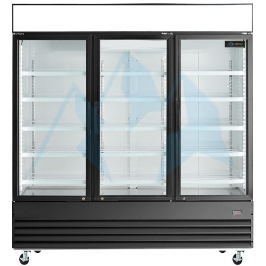 Chef AAA - T55R, Commercial 55 Reach-In Refrigerator Solid 2 Door 40