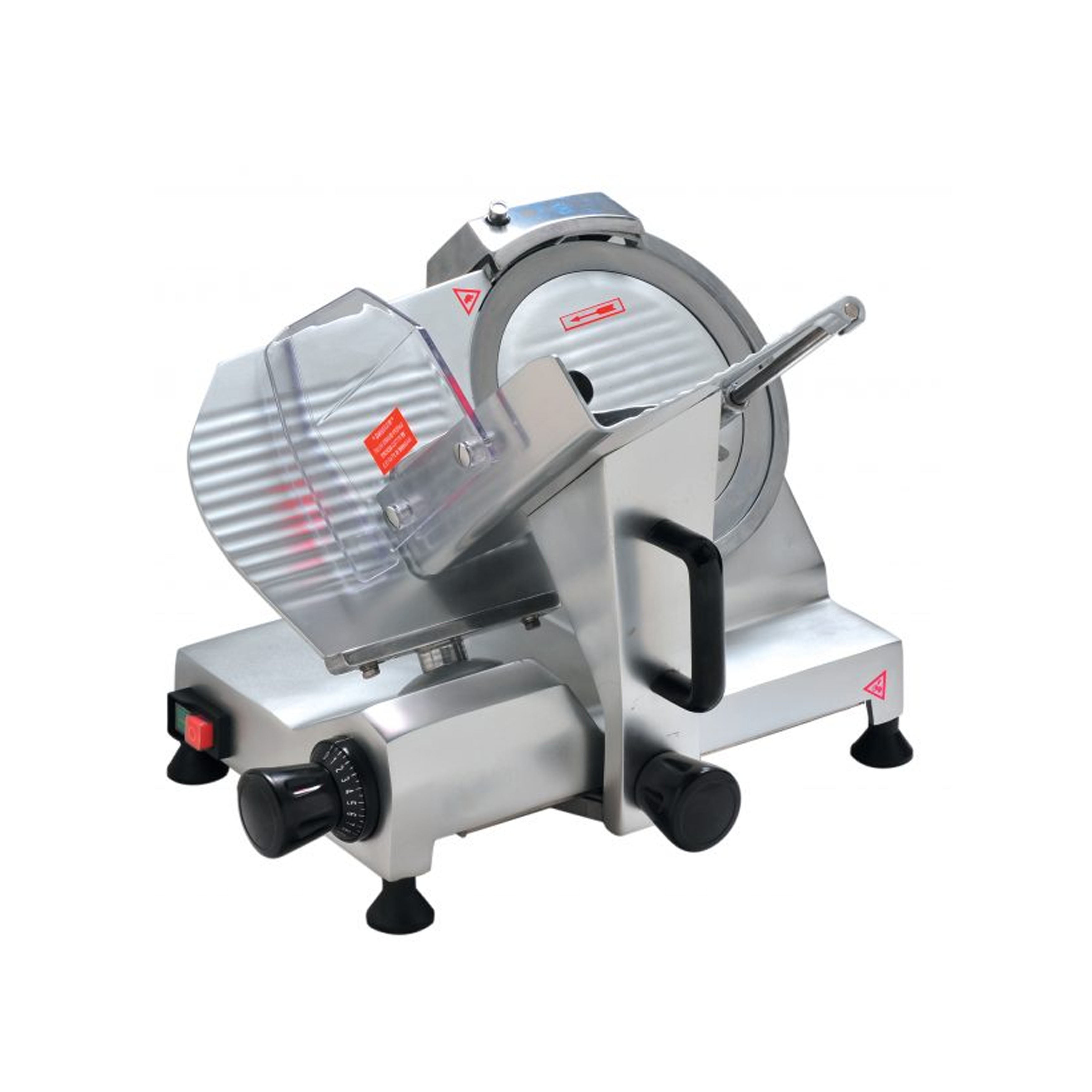 Omcan - MS-CN-0250, Commercial 10" Blade Meat Slicers 110v