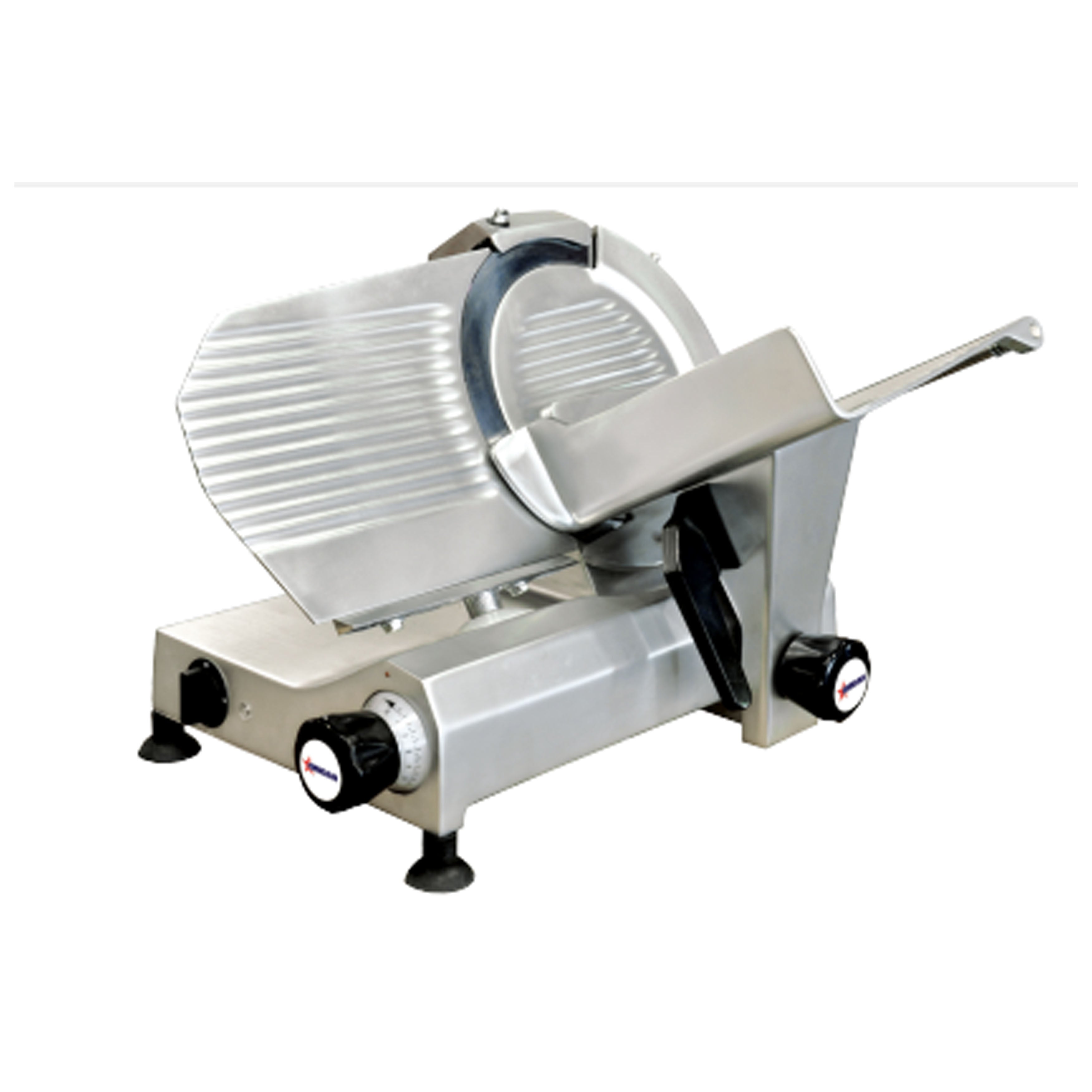 Omcan - MS-IT-0250-I, Commercial 10" Belt Driven Meat Slicers 110v