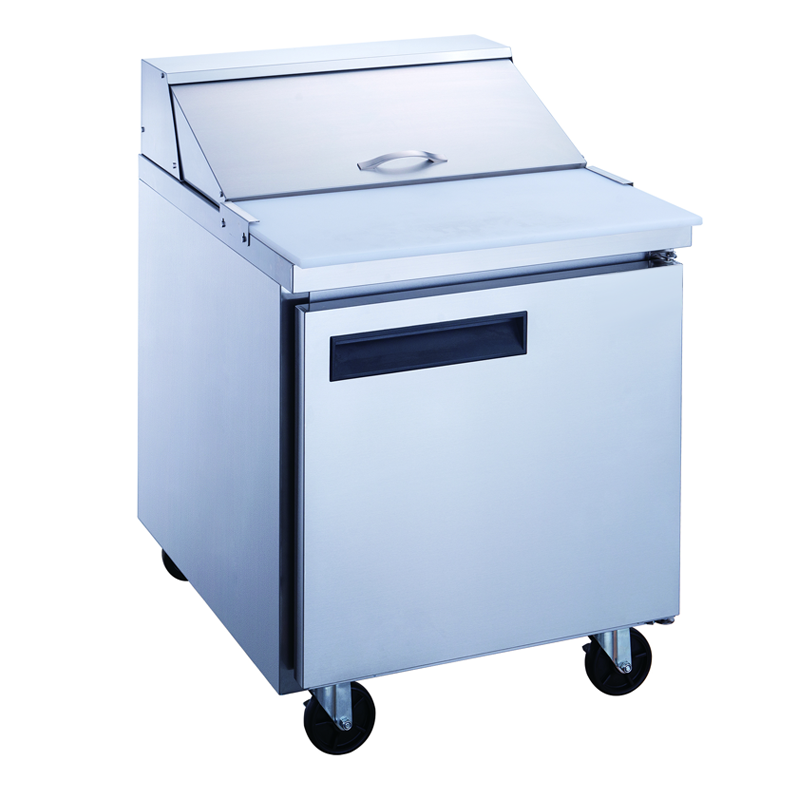 Chef AAA - PICL-1, Commercial 29" 8 Pan Salad, Sandwich Food Prep Table 8 Pan Refrigerator